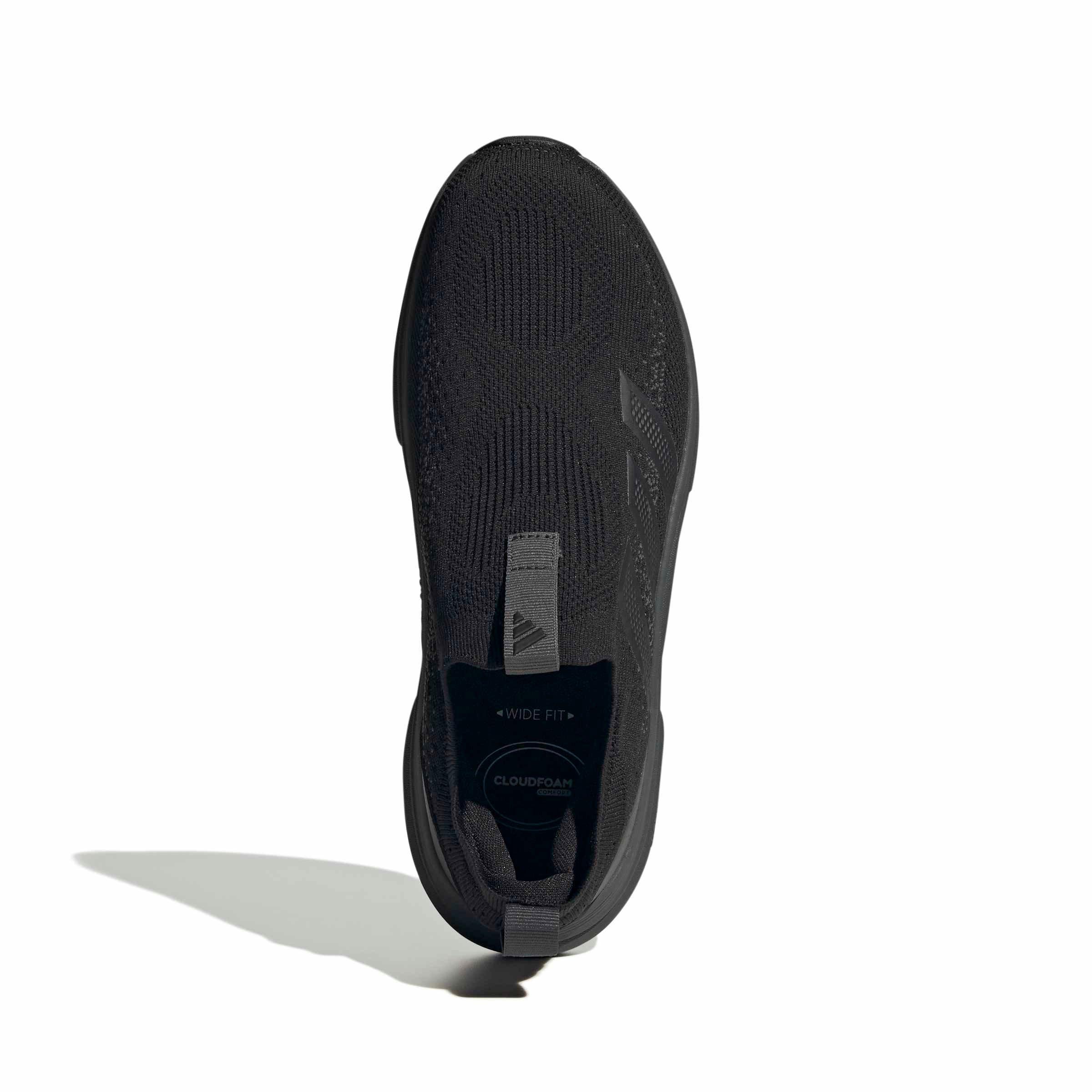 adidas Cloudfoam Cuxxion Sock "Core Black/Carbon/Grey Six" Men's Shoe - BLACK/CARBON/GREY