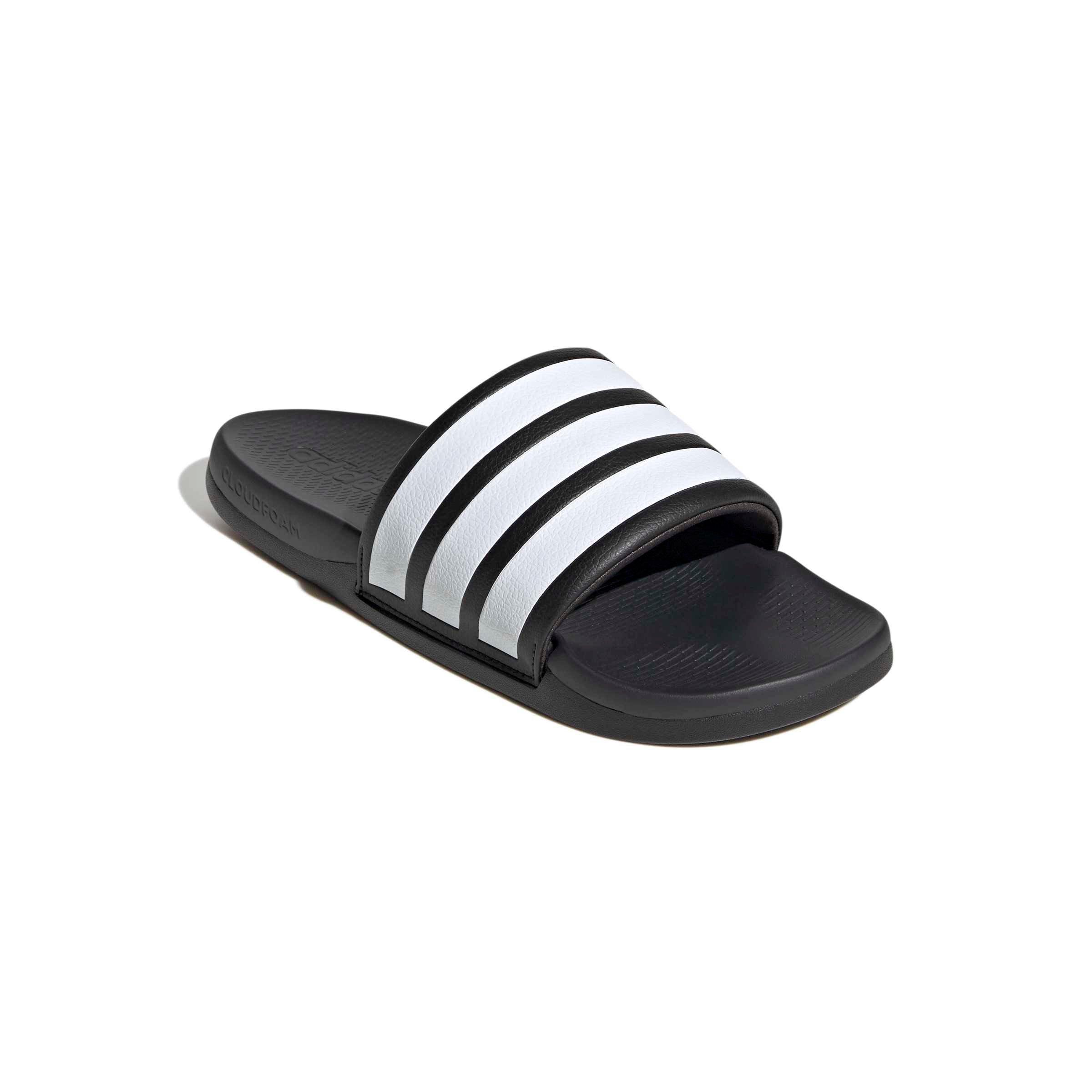 adidas Adilette Comfort 2.0 "Core Black/Ftwr White/Carbon" Men's Slide - BLACK/WHITE/CARBON