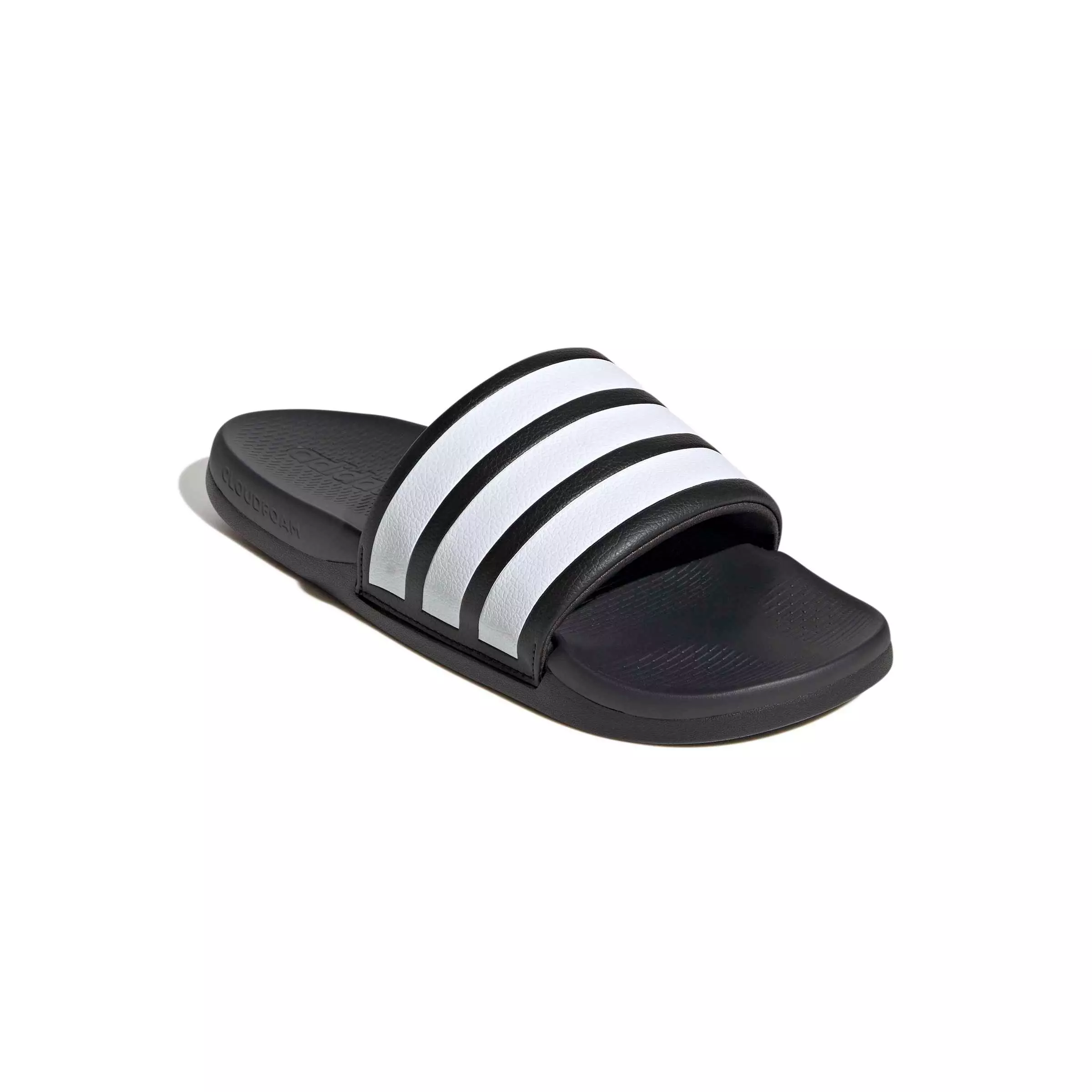 adidas Adilette Comfort 2.0 "Core Black/Ftwr White/Carbon" Men's Slide - BLACK/WHITE/CARBON
