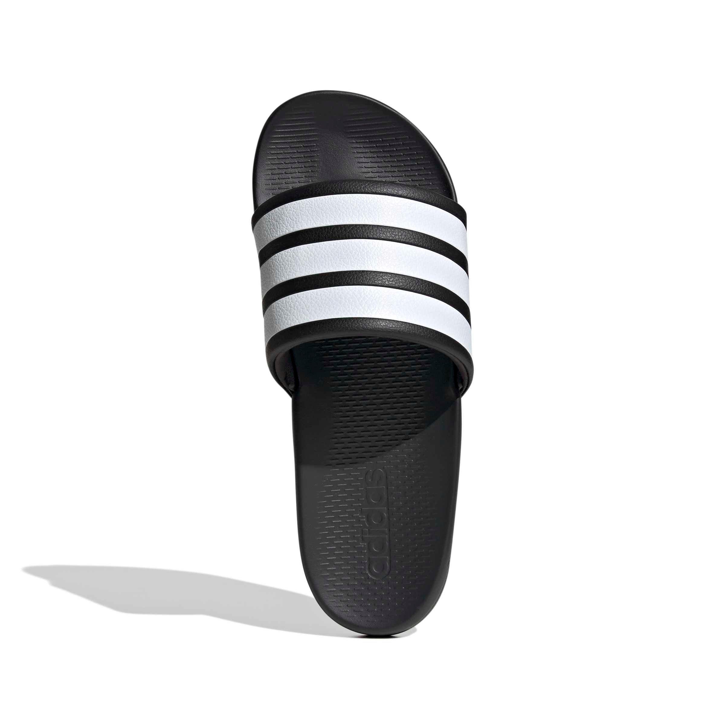 adidas Adilette Comfort 2.0 "Core Black/Ftwr White/Carbon" Men's Slide - BLACK/WHITE/CARBON