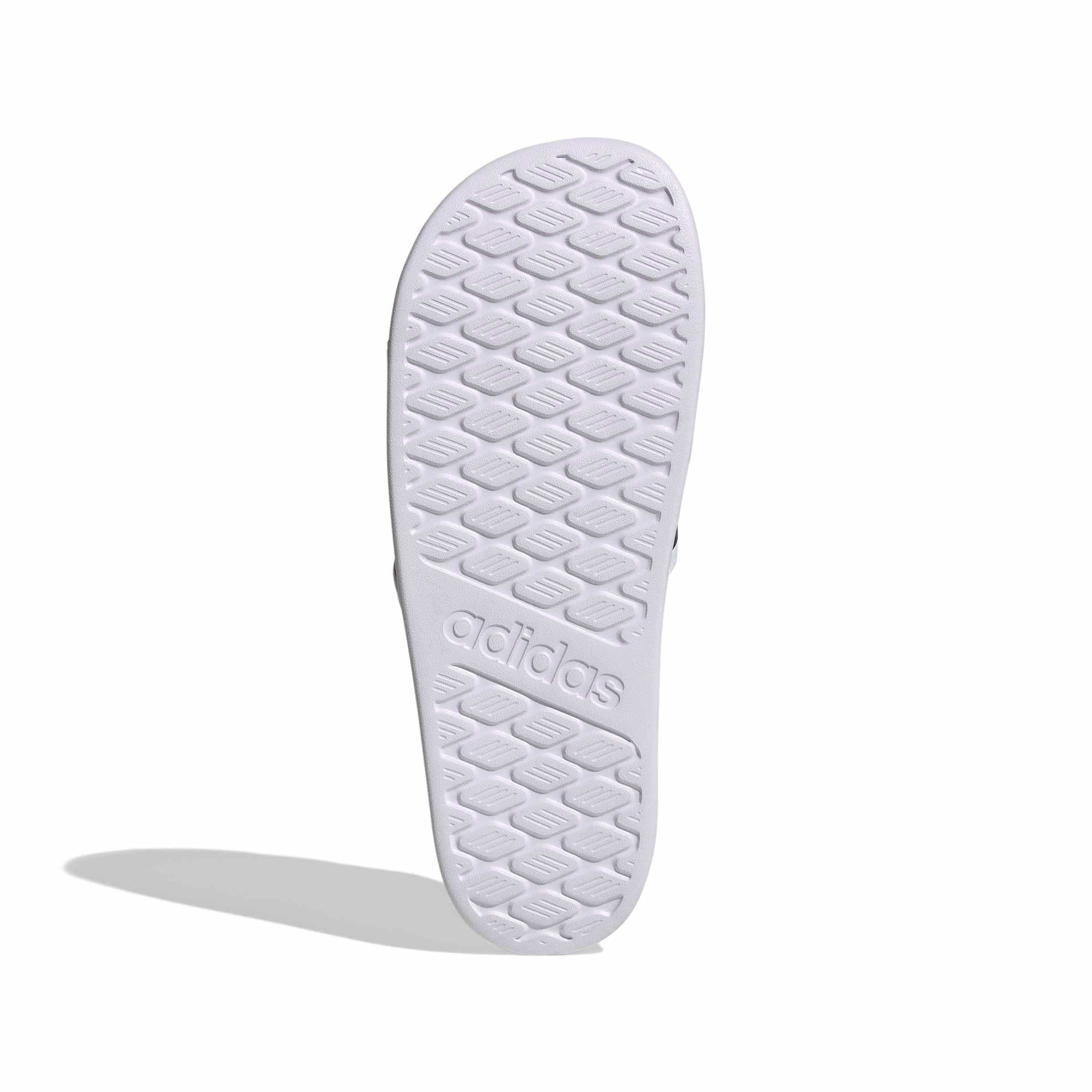 adidas Adilette Comfort 2.0 "Ftwr White/Core Black/Crystal White" Men's Slide - WHITE/BLACK/WHITE