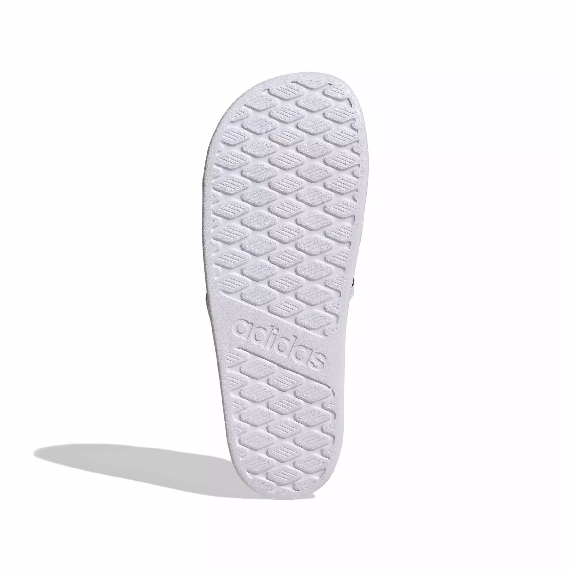 adidas Adilette Comfort 2.0 "Ftwr White/Core Black/Crystal White" Men's Slide - WHITE/BLACK/WHITE