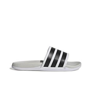adidas Adilette Comfort 2.0 "Ftwr White/Core Black/Crystal White" Men's Slide - WHITE/BLACK/WHITE