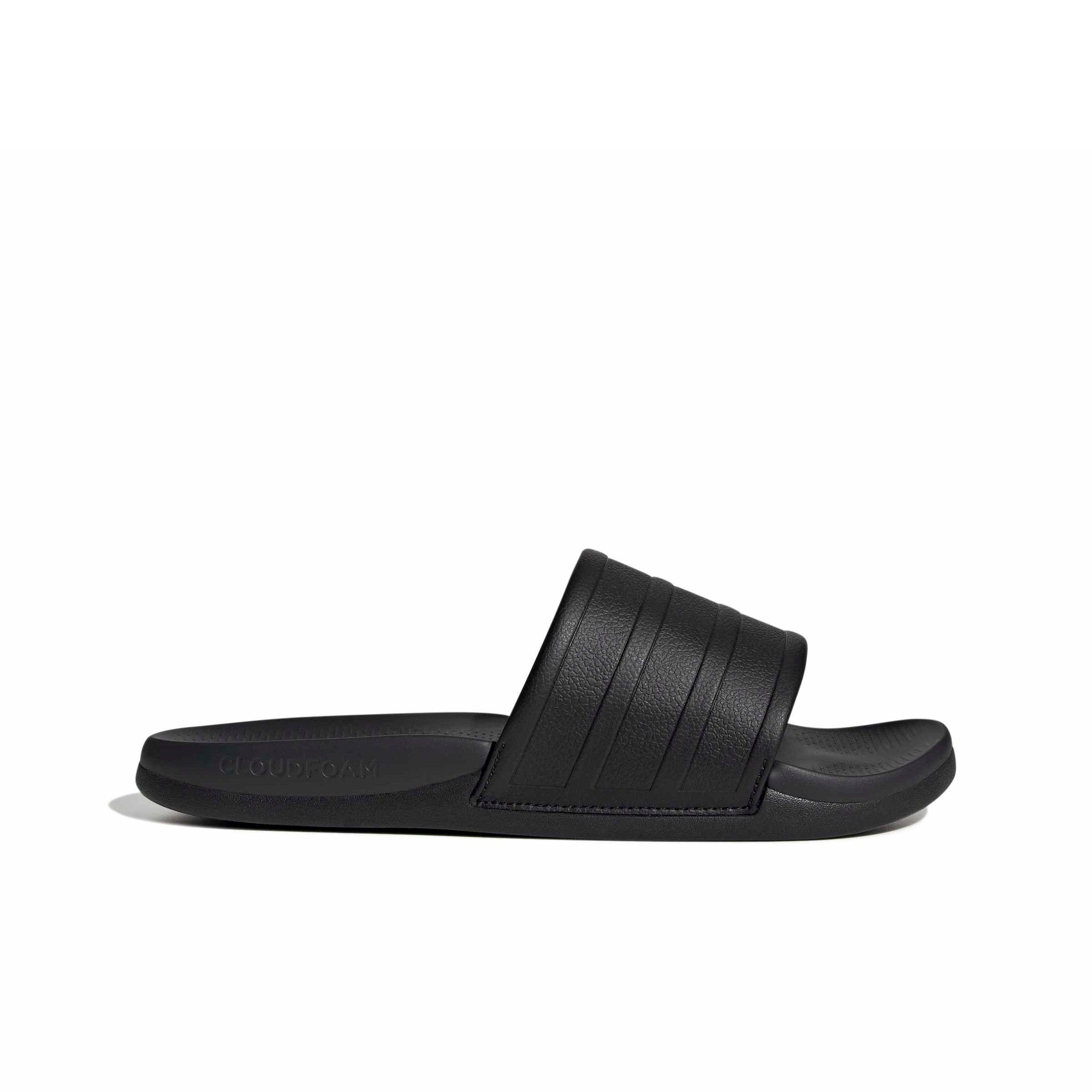 adidas Adilette Comfort 2.0 "Core Black/Core Black/Carbon" Men's Slide - BLACK/BLACK/CARBON