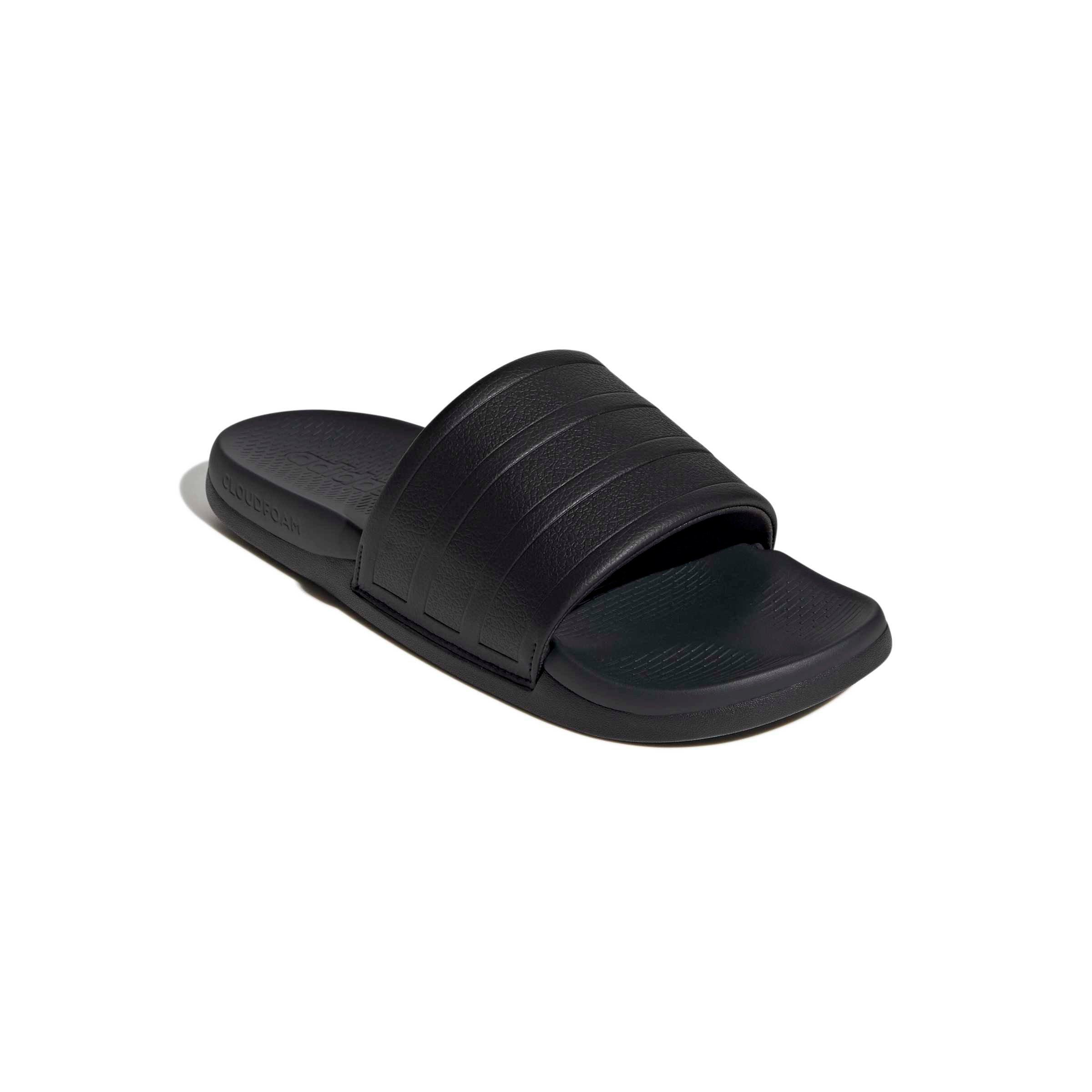 adidas Adilette Comfort 2.0 "Core Black/Core Black/Carbon" Men's Slide - BLACK/BLACK/CARBON