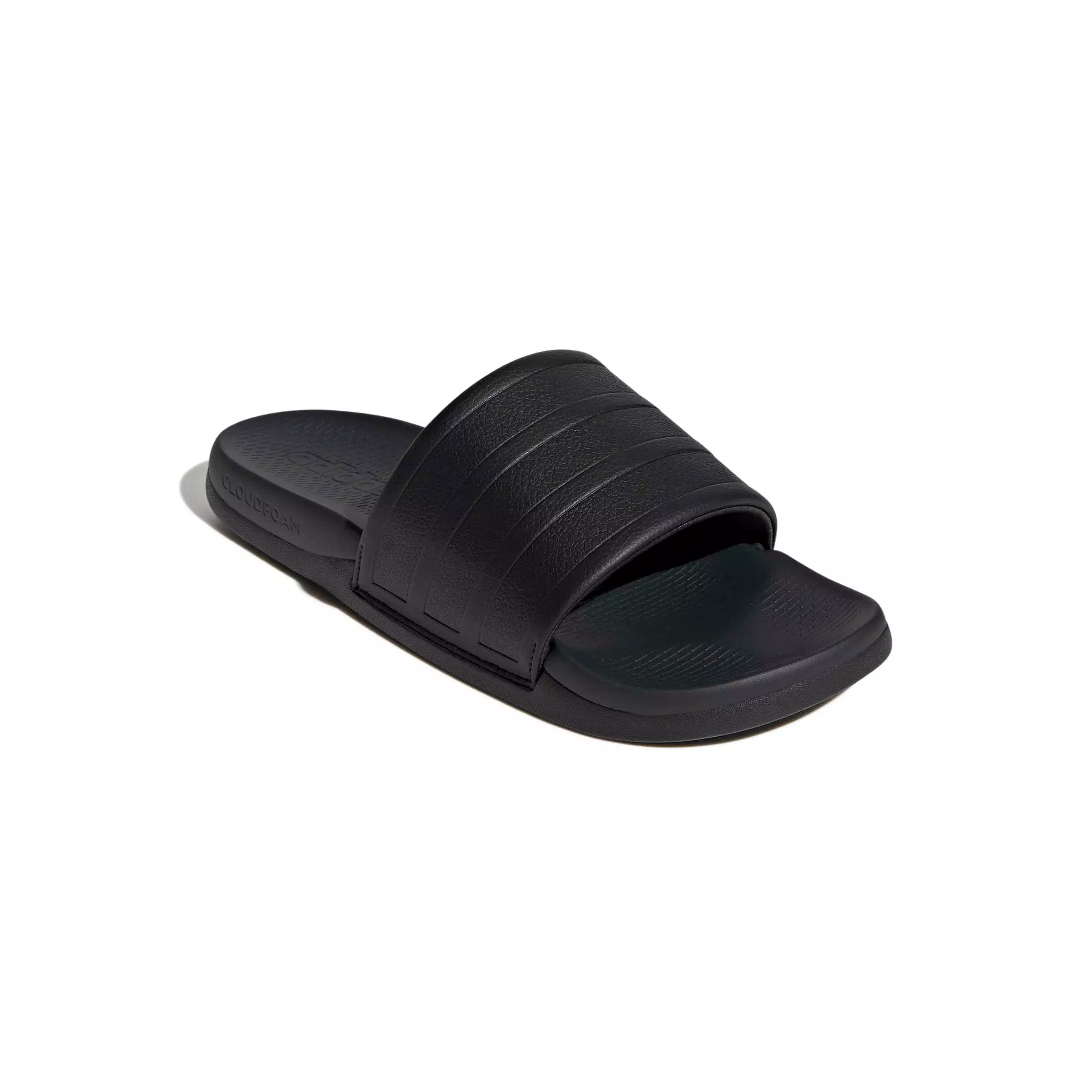 adidas Adilette Comfort 2.0 "Core Black/Core Black/Carbon" Men's Slide - BLACK/BLACK/CARBON