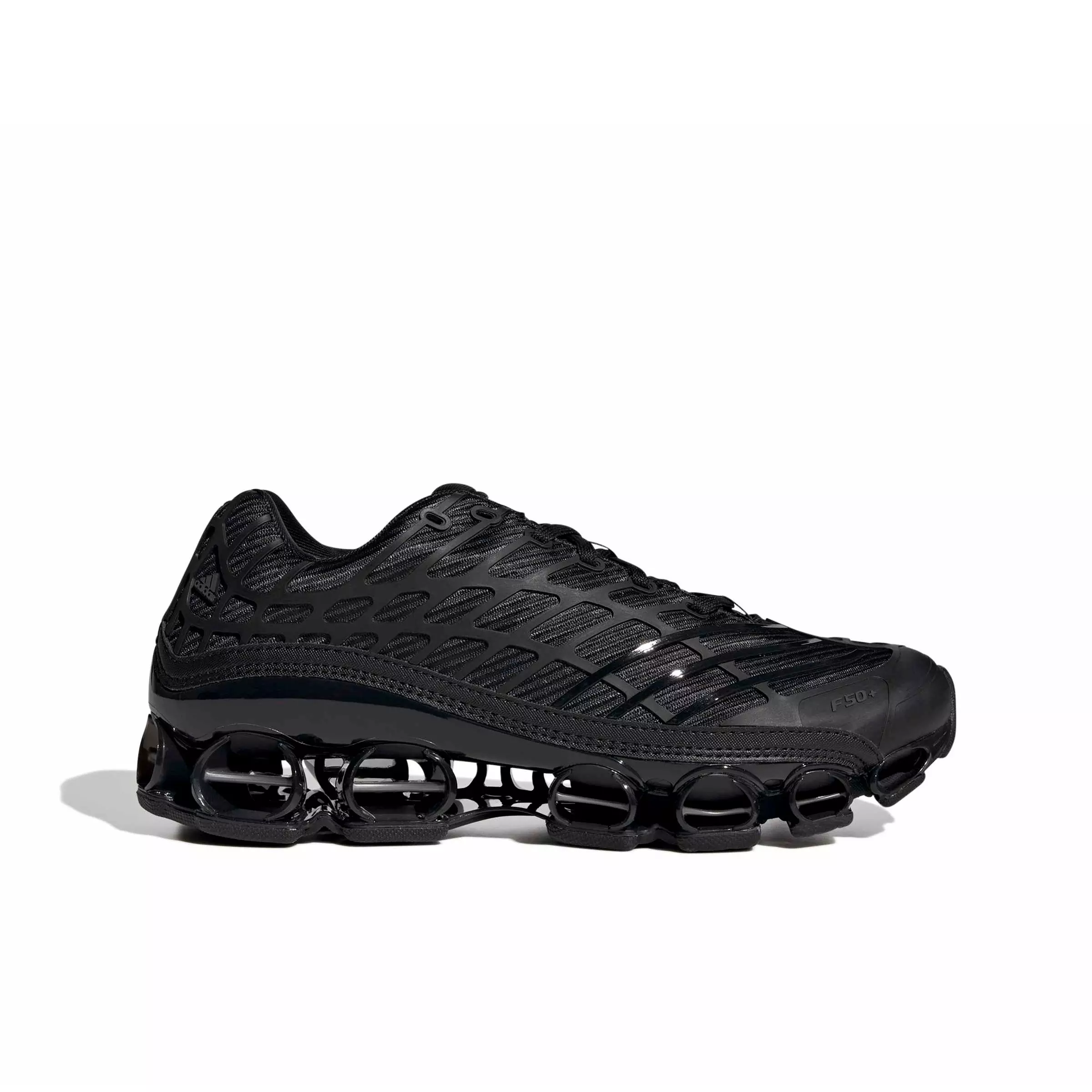 adidas Originals Megaride F50 "Core Black/Core Black/Iron Metallic" Men's Shoe - BLACK/BLACK/IRON