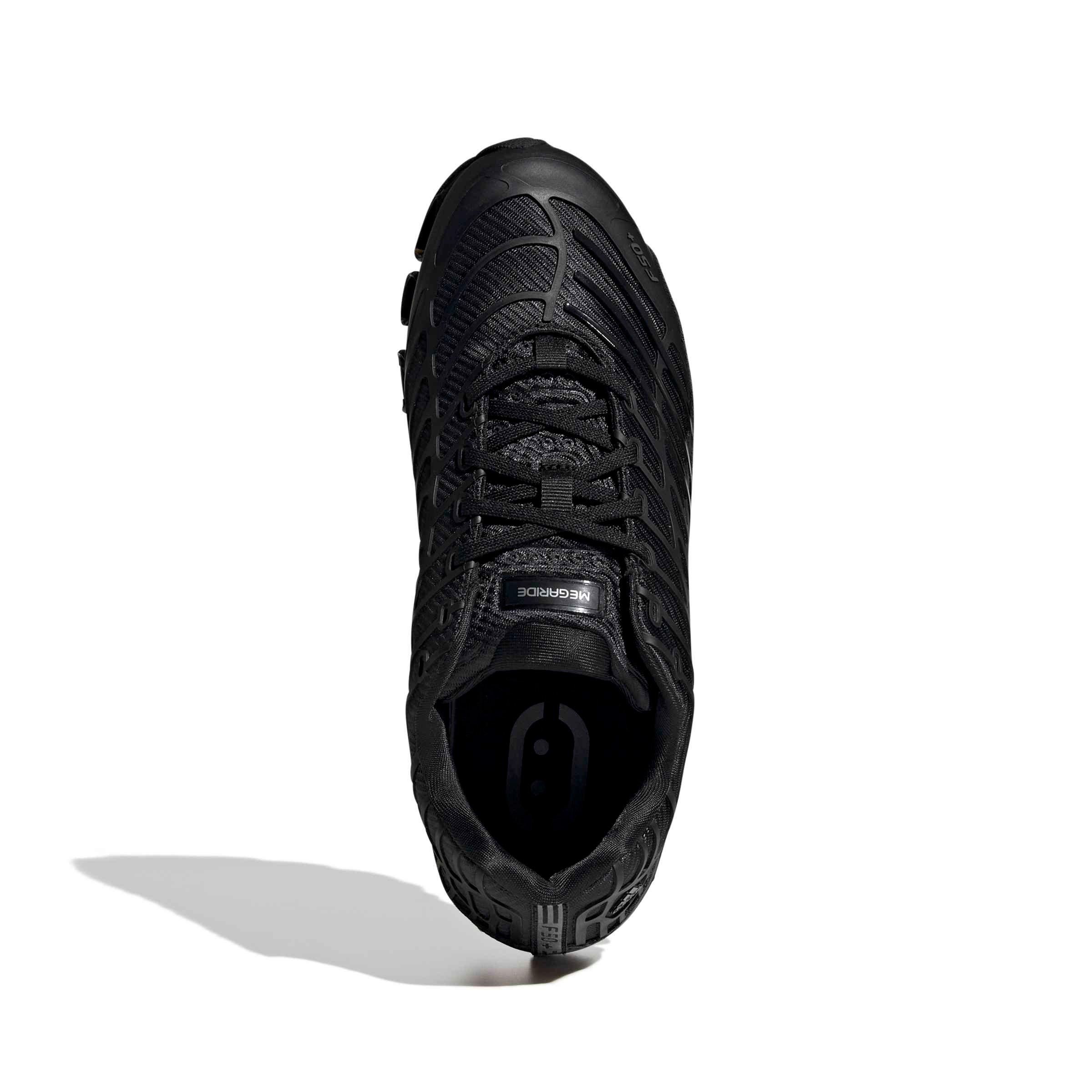 adidas Originals Megaride F50 "Core Black/Core Black/Iron Metallic" Men's Shoe - BLACK/BLACK/IRON