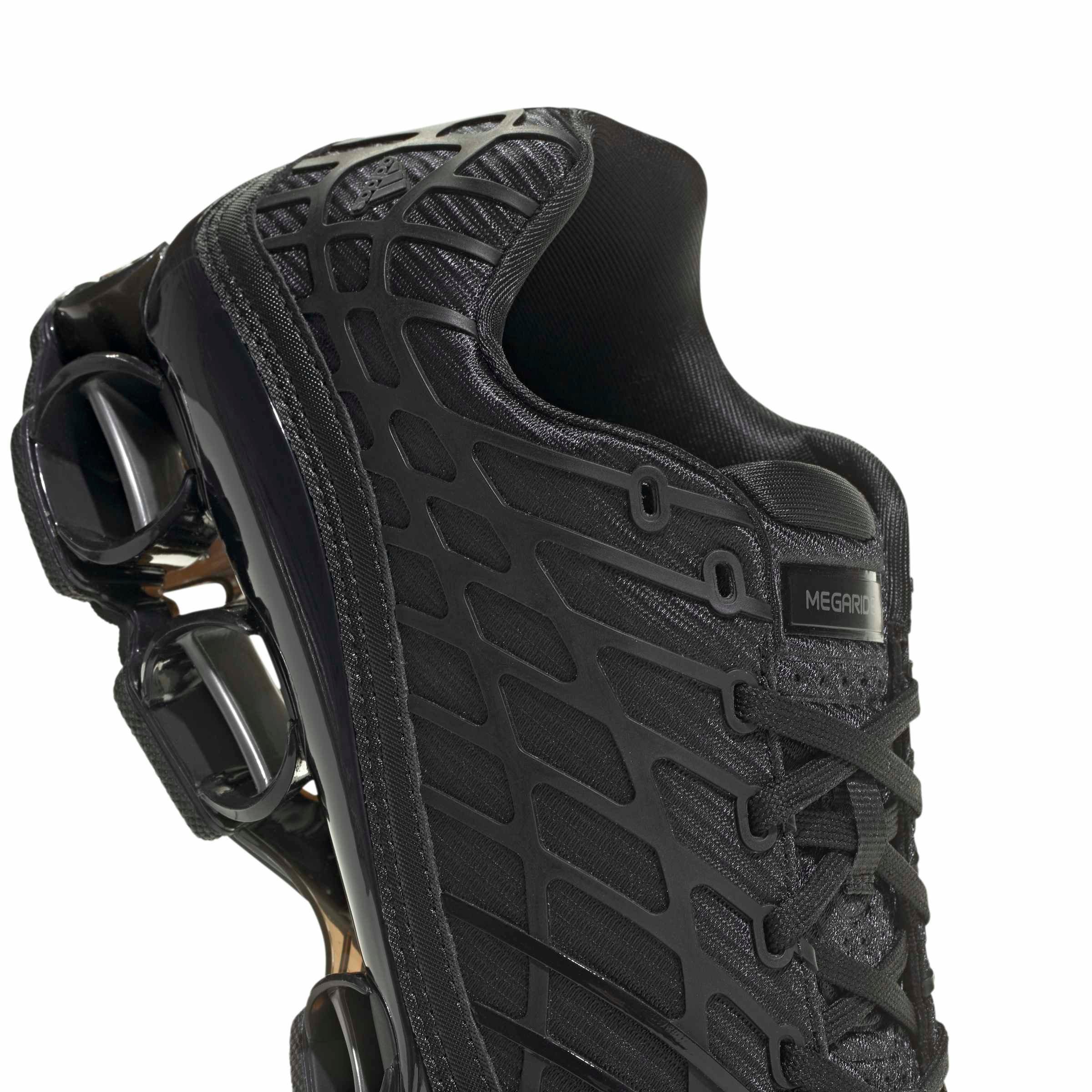 adidas Originals Megaride F50 "Core Black/Core Black/Iron Metallic" Men's Shoe - BLACK/BLACK/IRON