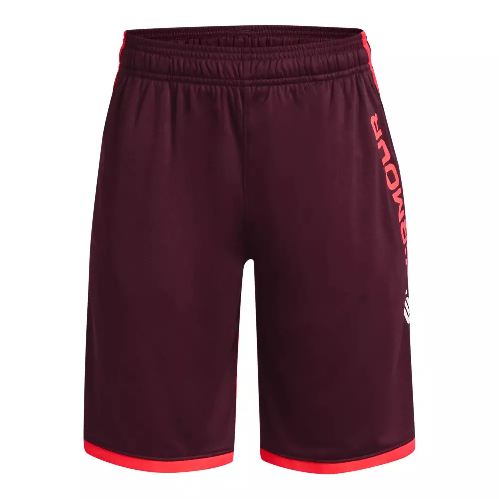 Under Armour Big Boys' Stunt 3.0 Shorts - Maroon - MAROON