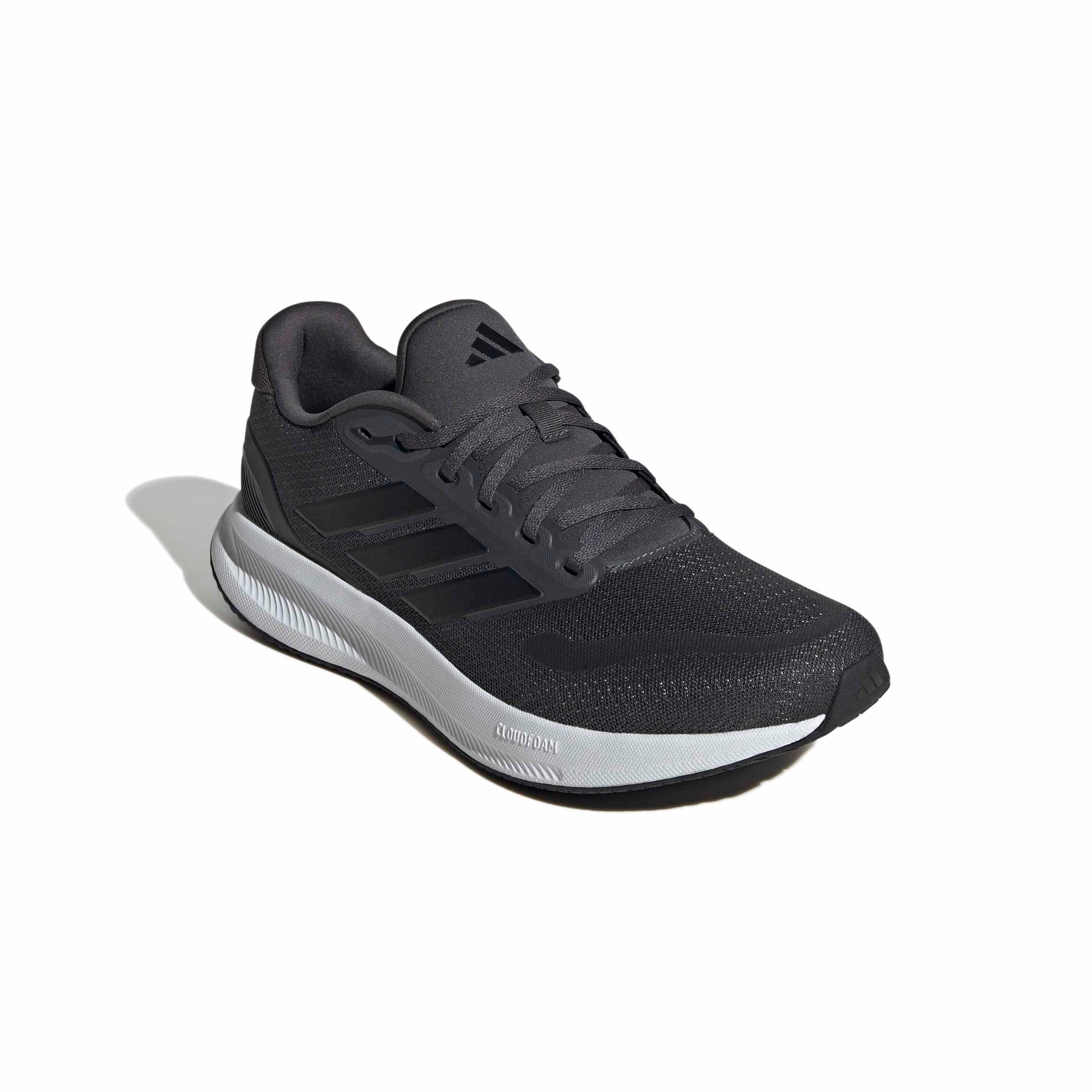 adidas Runfalcon 5 "Grey Six/Core Black/Ftwr White" Men's Running Shoe - GREY/BLACK/WHITE