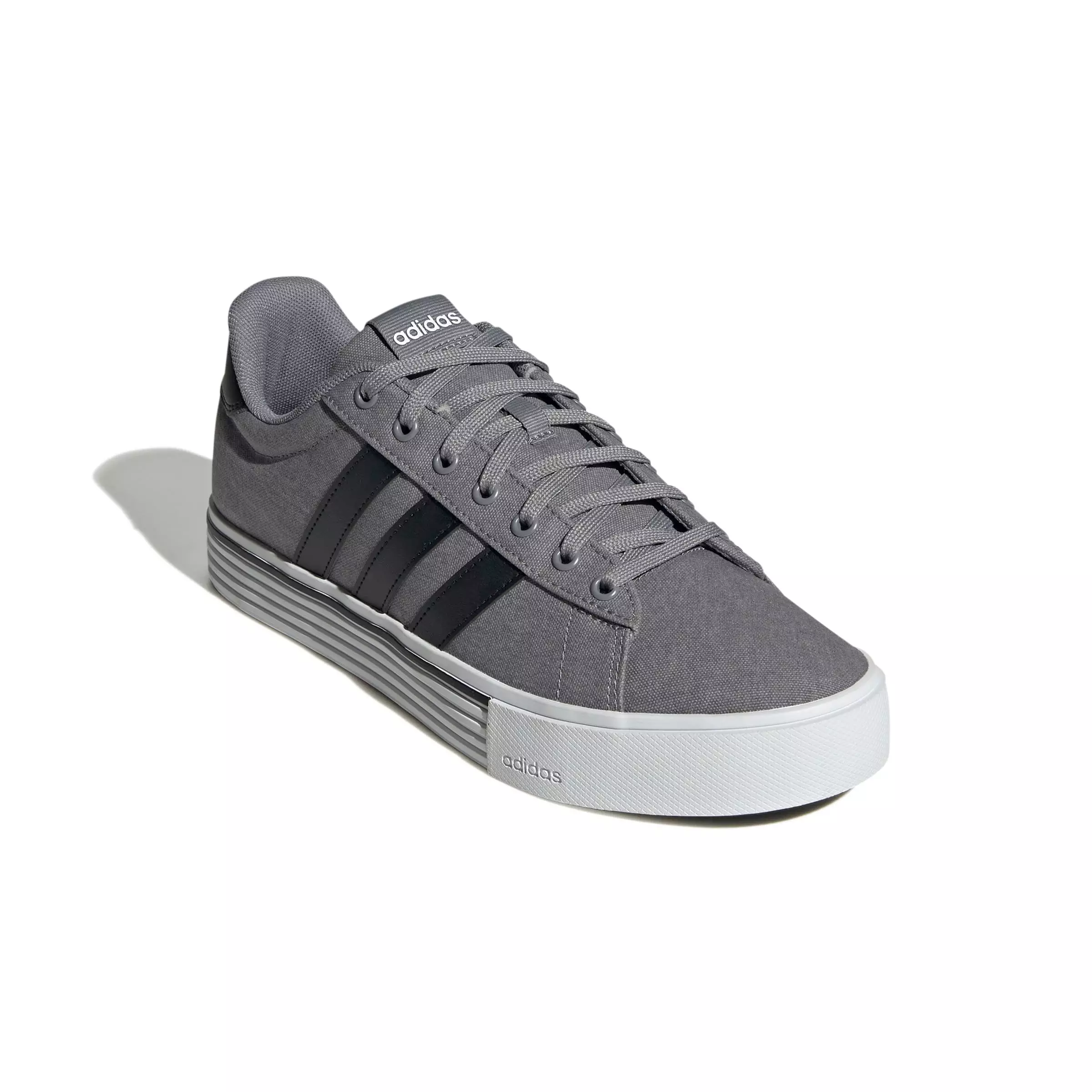 adidas Daily 4.0 "Grey/Core Black/Ftwr White" Men's Shoe - GREY/BLACK/WHITE