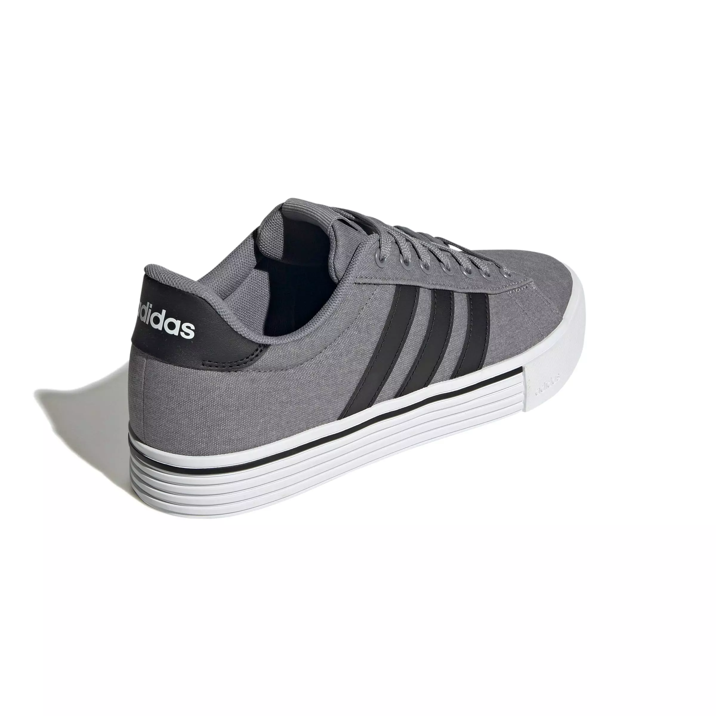 adidas Daily 4.0 "Grey/Core Black/Ftwr White" Men's Shoe - GREY/BLACK/WHITE