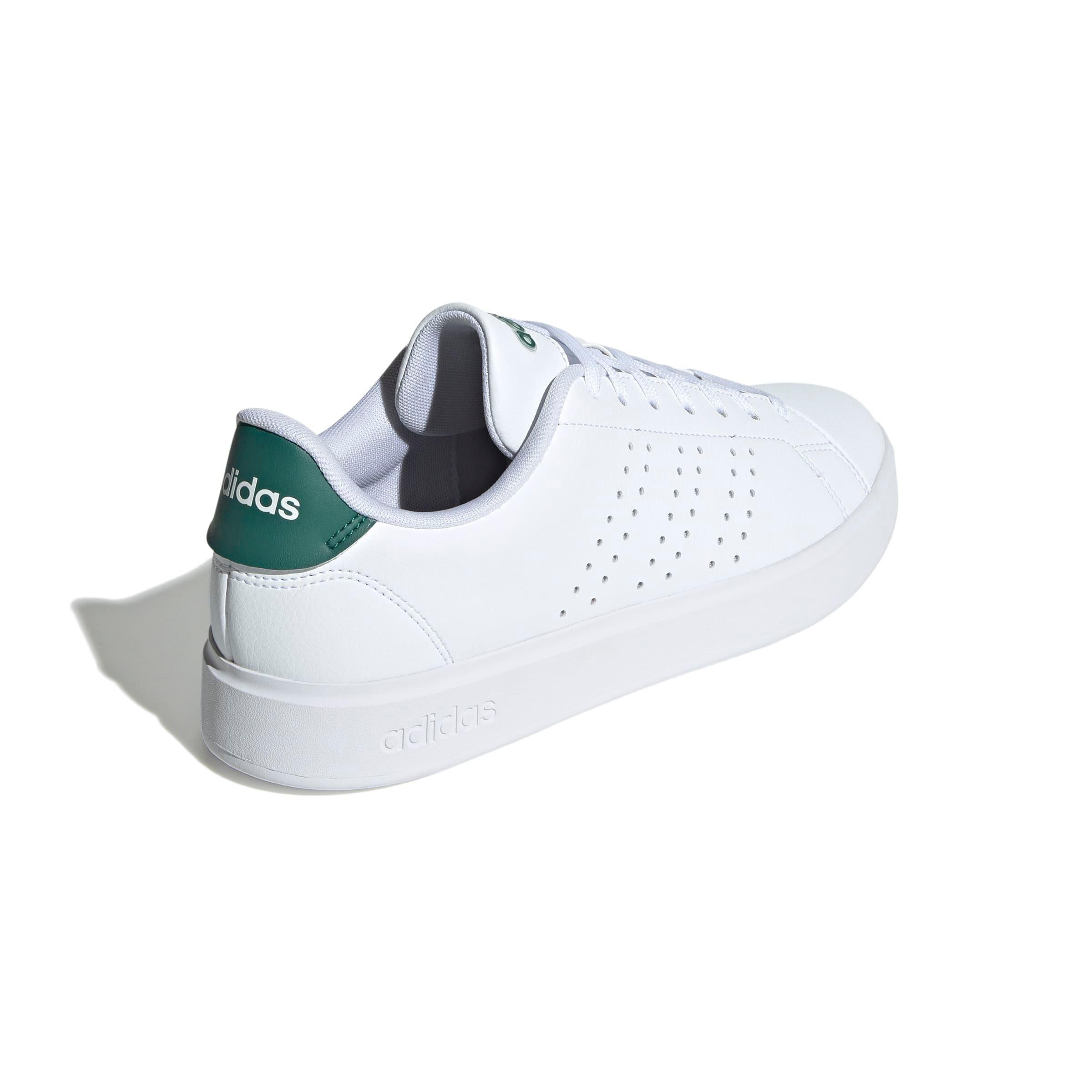 adidas Advantage 2.0 "Ftwr White/Core Black/Collegiate Green" Men's Shoe - WHITE/BLACK/GREEN