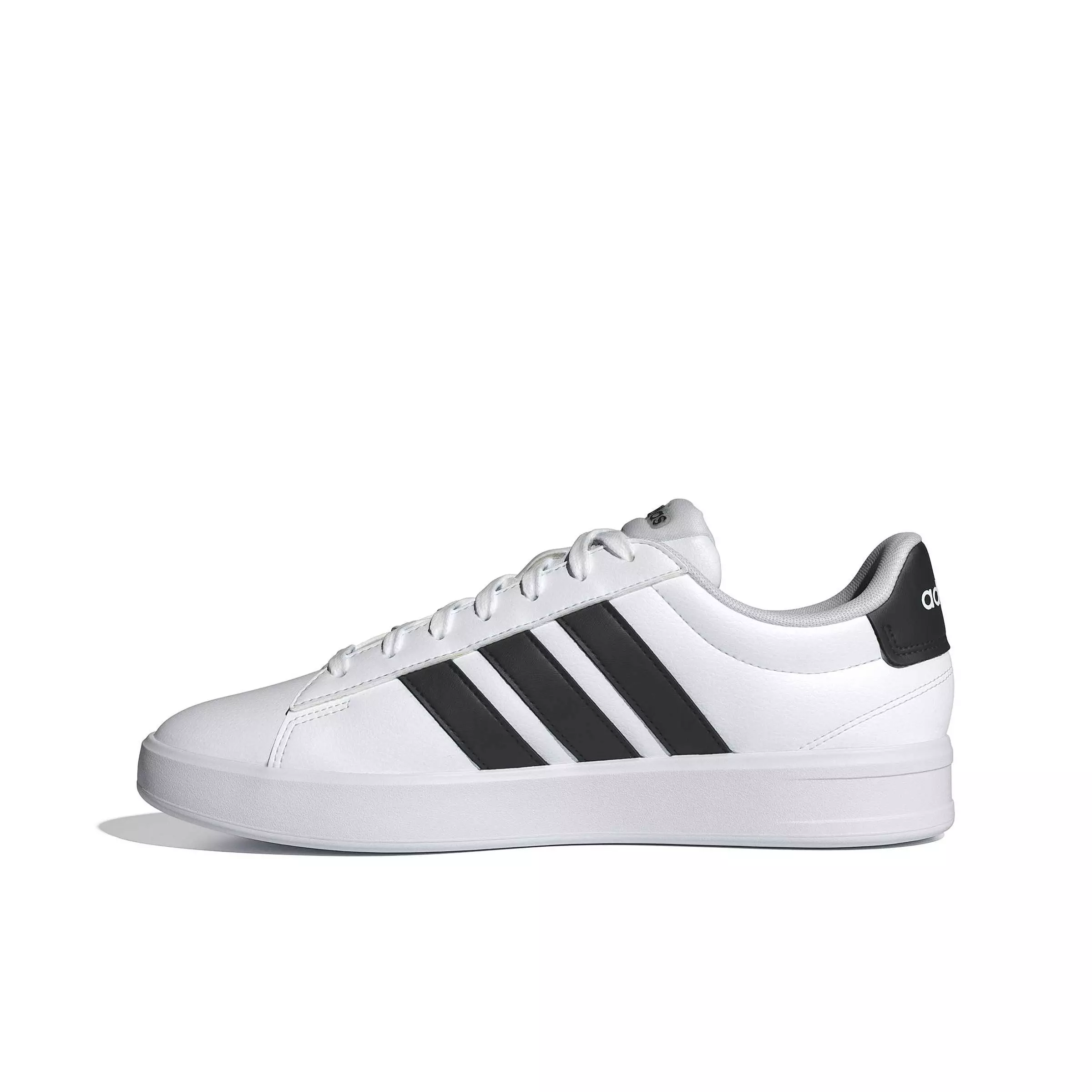 adidas Grand Court 3.0 "Ftwr White/Core Black/Ftwr White" Men's Shoe - WHITE/BLACK/WHITE