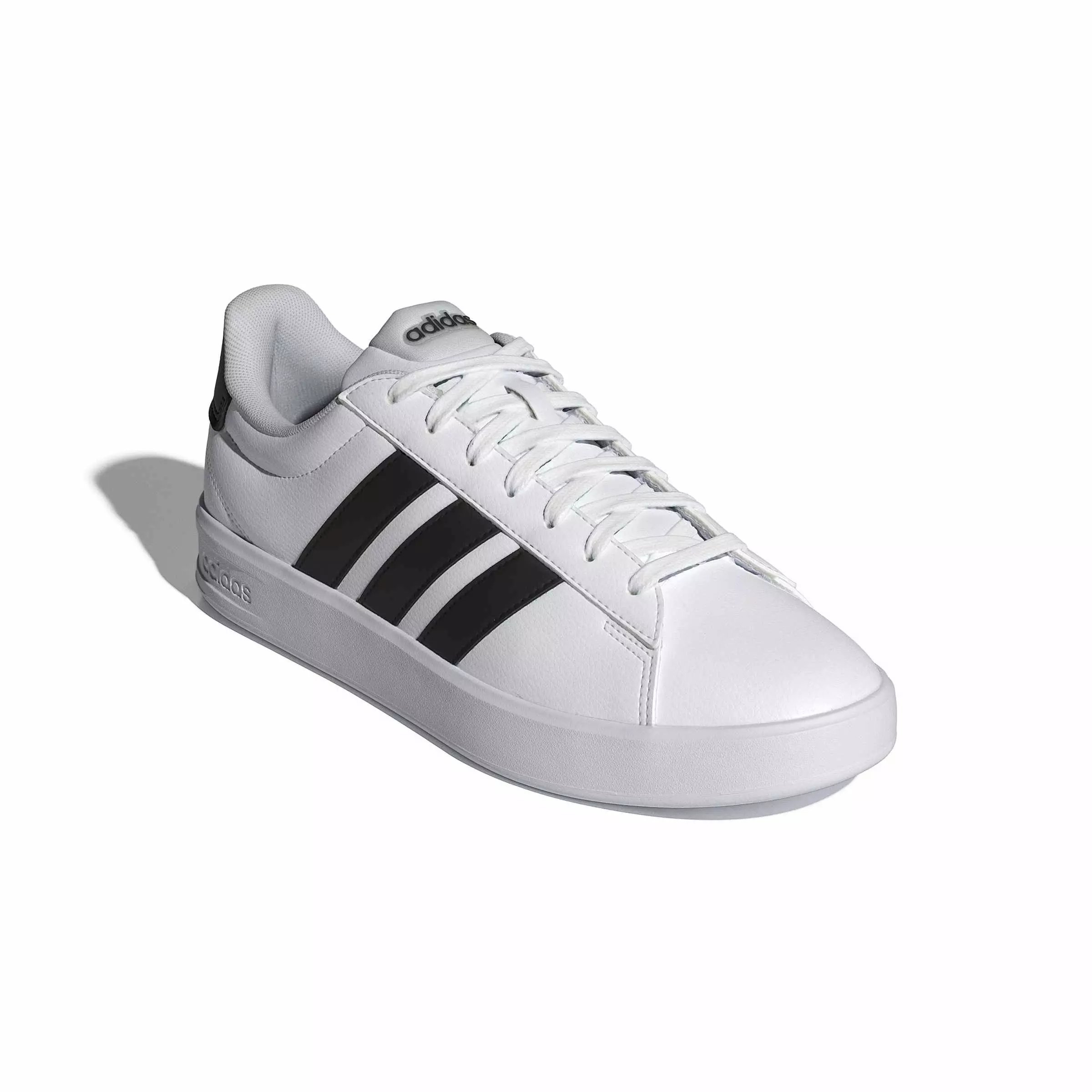 adidas Grand Court 3.0 "Ftwr White/Core Black/Ftwr White" Men's Shoe - WHITE/BLACK/WHITE
