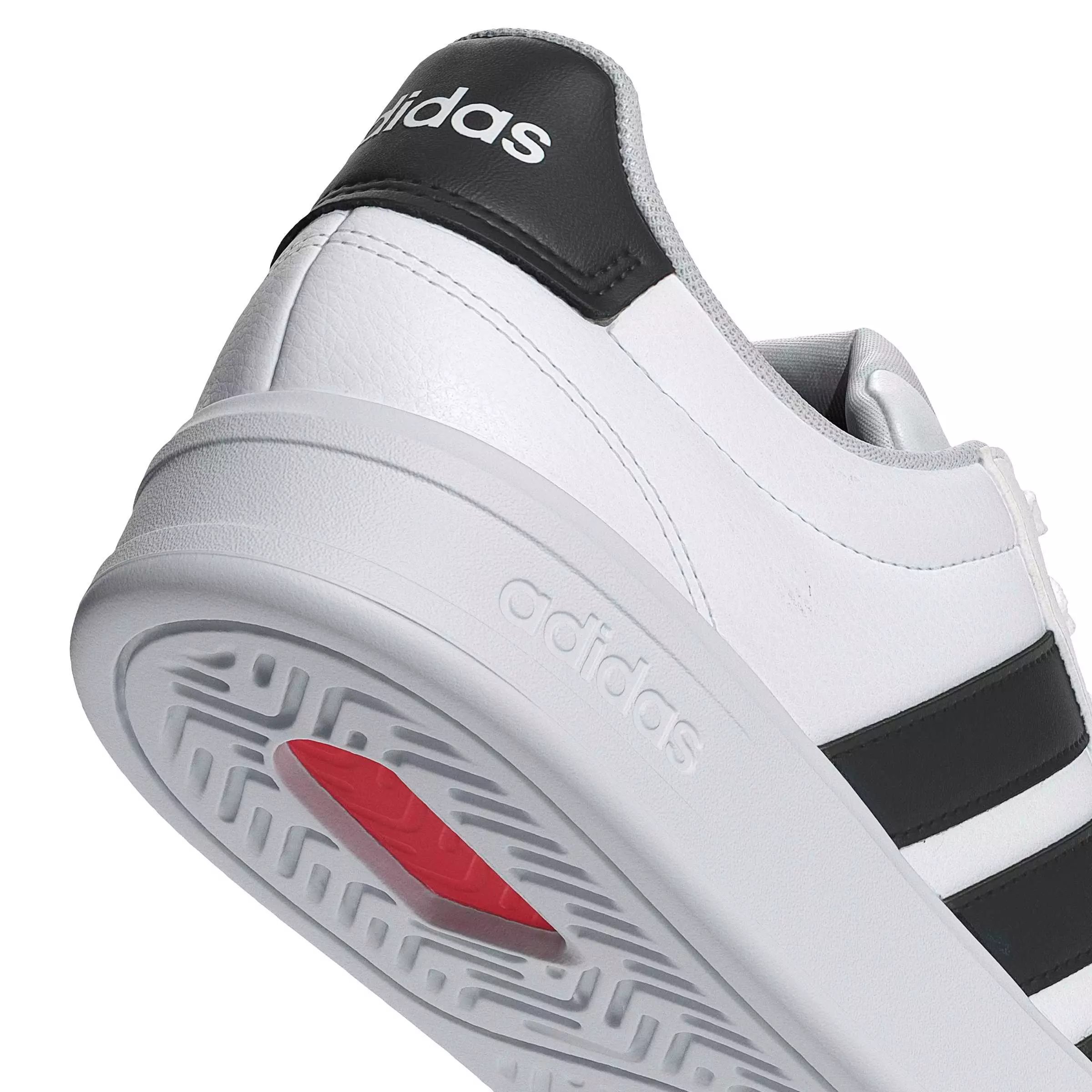 adidas Grand Court 3.0 "Ftwr White/Core Black/Ftwr White" Men's Shoe - WHITE/BLACK/WHITE