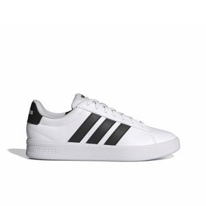 adidas Grand Court 3.0 "Ftwr White/Core Black/Ftwr White" Men's Shoe - WHITE/BLACK/WHITE