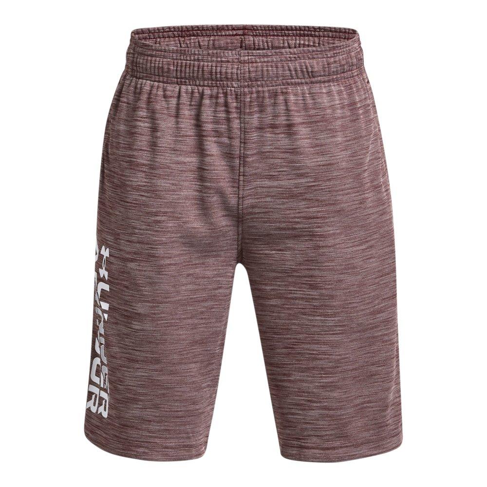 Under Armour Big Boys' Prototype 2.0 Wordmark Shorts - Maroon Heather -  Hibbett