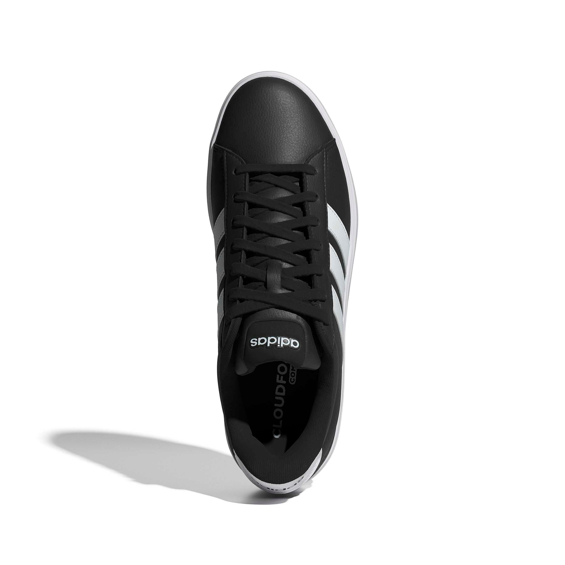 adidas Grand Court 3.0 "Core Black/Ftwr White/Ftwr White" Men's Shoe - BLACK/WHITE/WHITE