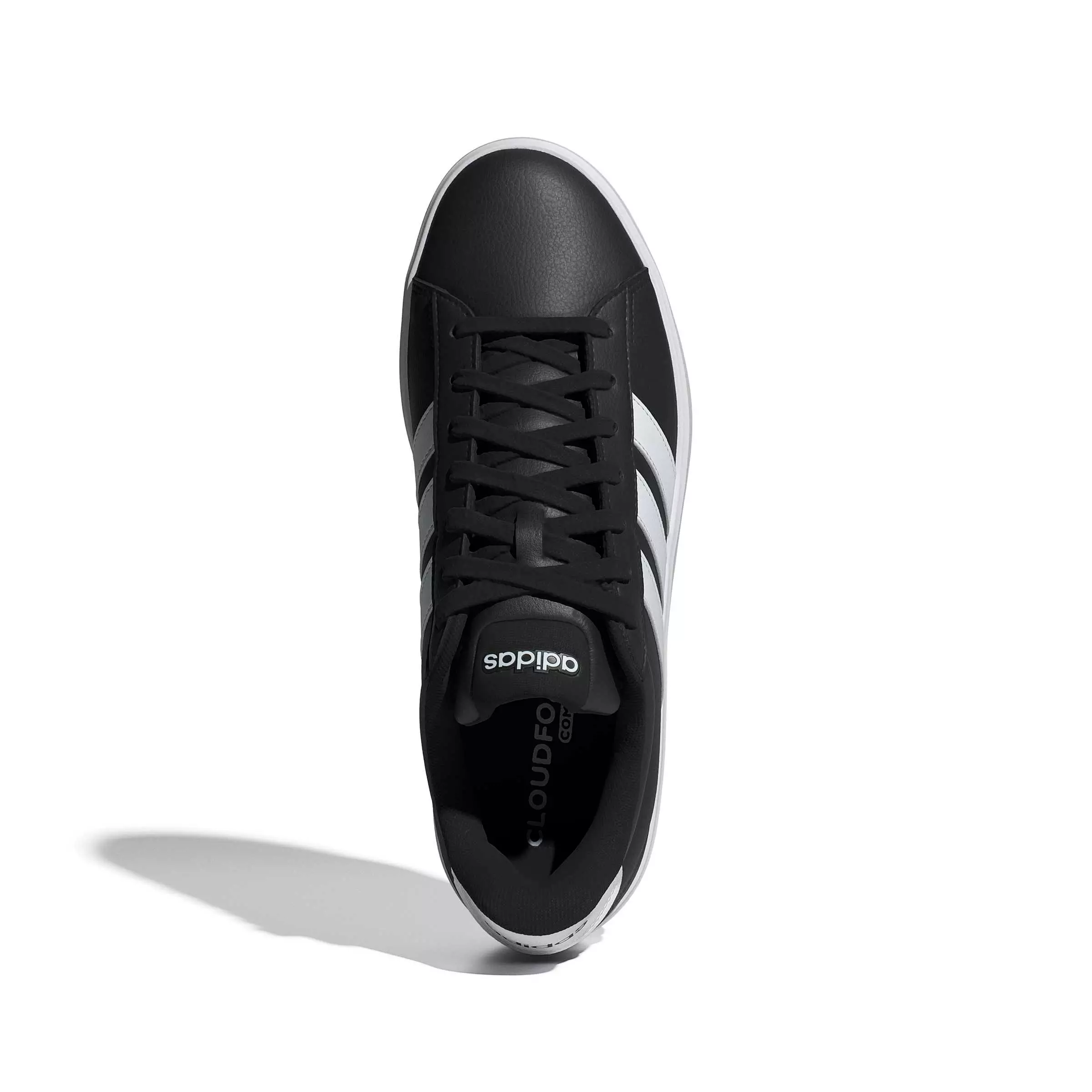 adidas Grand Court 3.0 "Core Black/Ftwr White/Ftwr White" Men's Shoe - BLACK/WHITE/WHITE