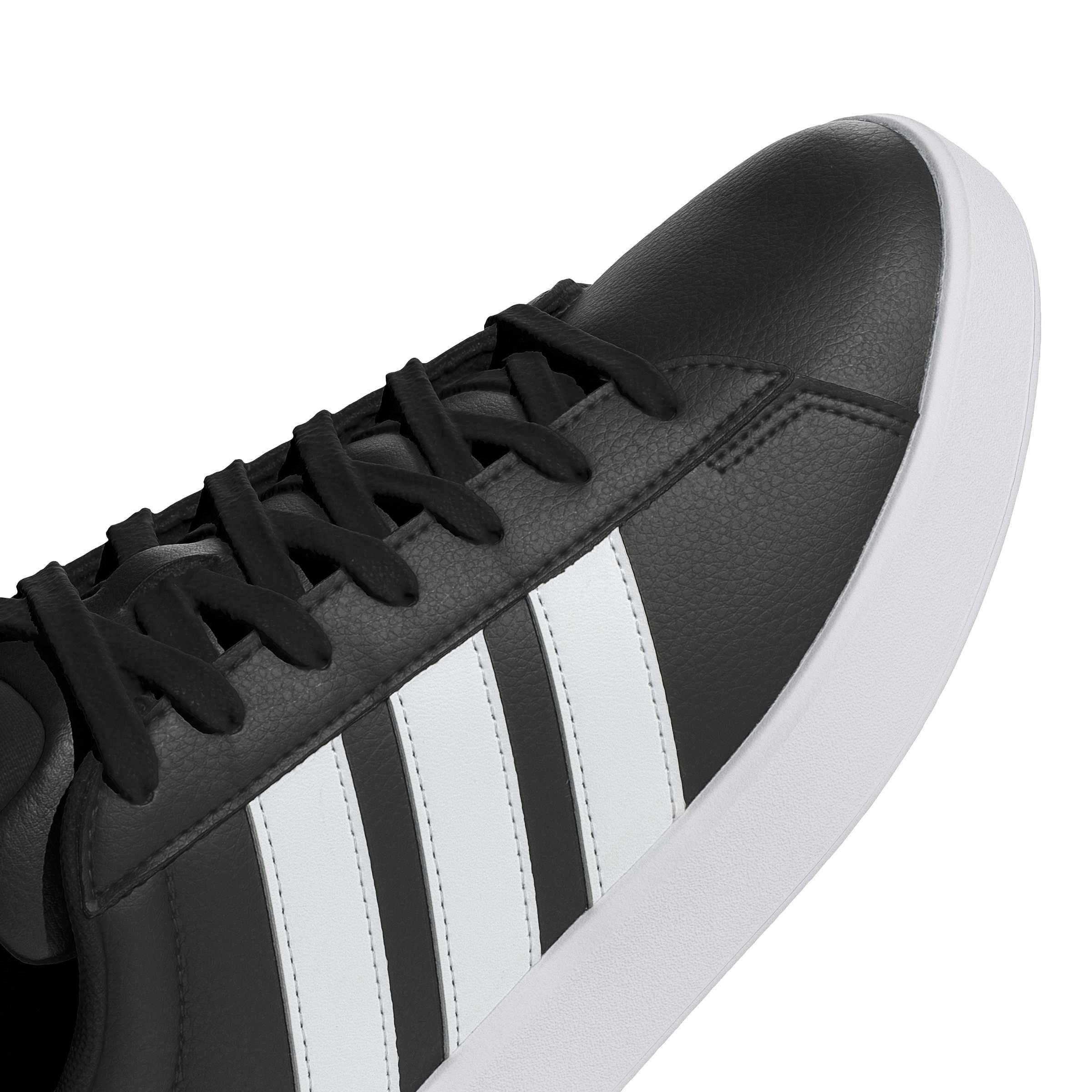 adidas Grand Court 3.0 "Core Black/Ftwr White/Ftwr White" Men's Shoe - BLACK/WHITE/WHITE