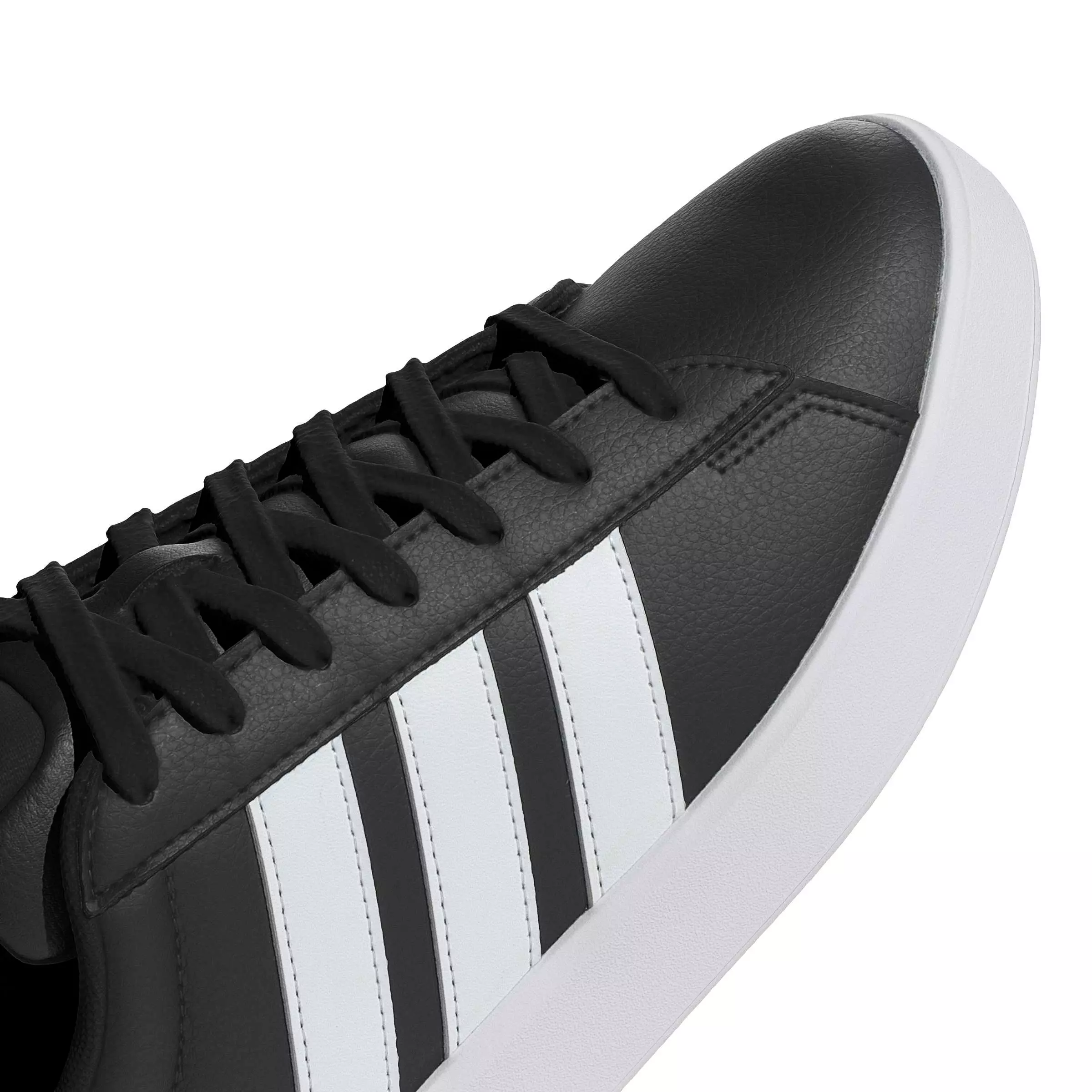 adidas Grand Court 3.0 "Core Black/Ftwr White/Ftwr White" Men's Shoe - BLACK/WHITE/WHITE