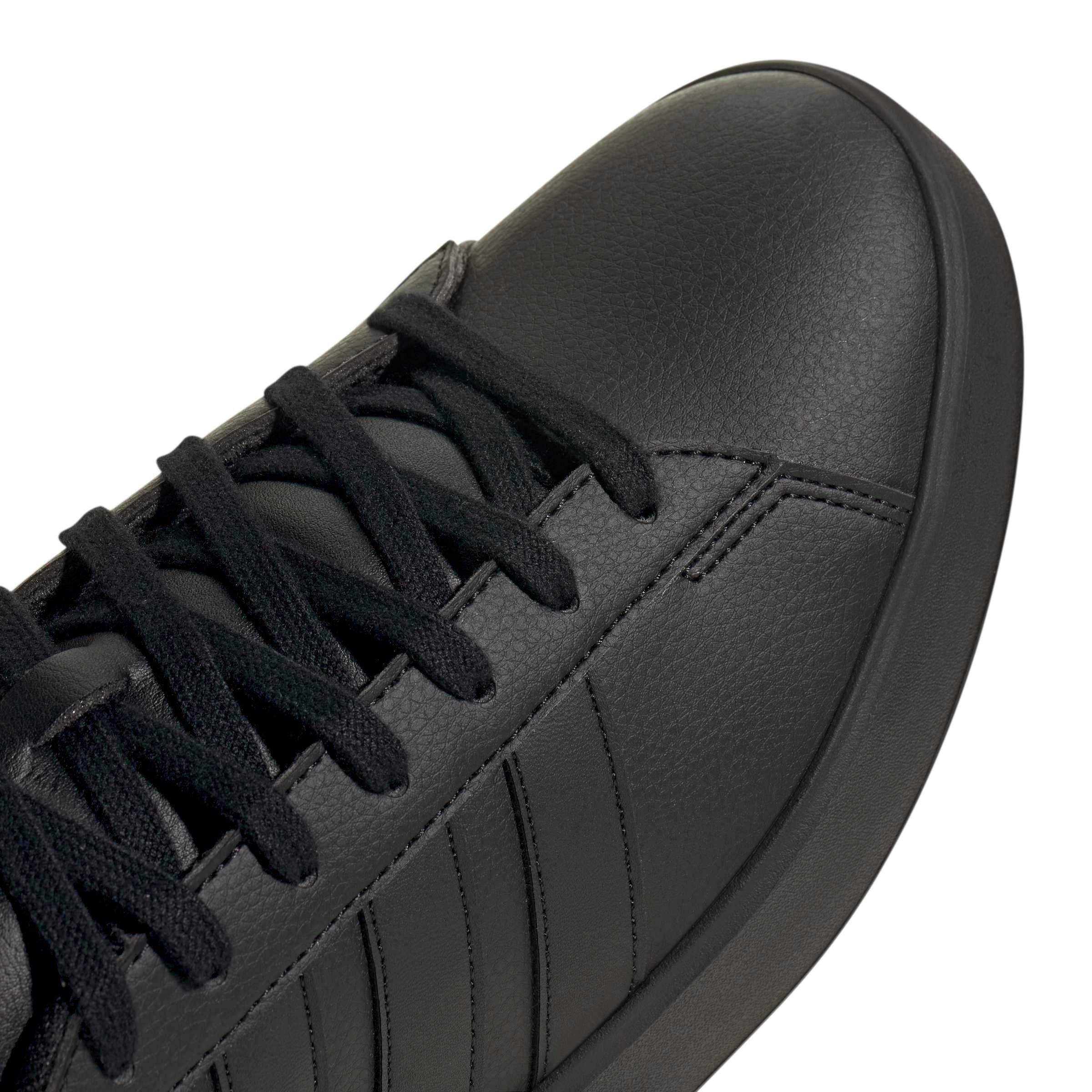 adidas Grand Court 3.0 "Core Black/Core Black/Carbon" Men's Shoe - BLACK/BLACK/CARBON