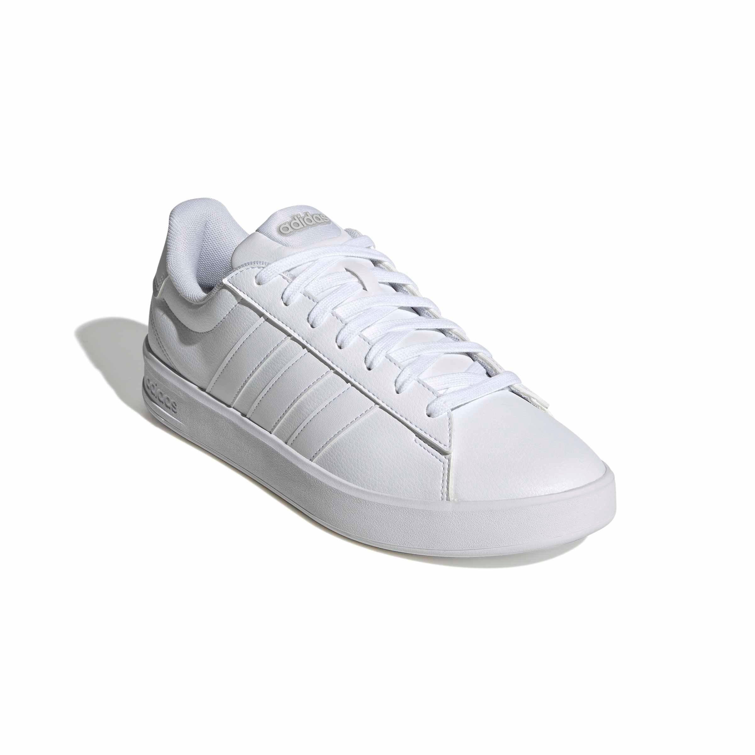 adidas Grand Court 3.0 "Ftwr White/Ftwr White/Grey Two" Men's Shoe - WHITE/WHITE/GREY