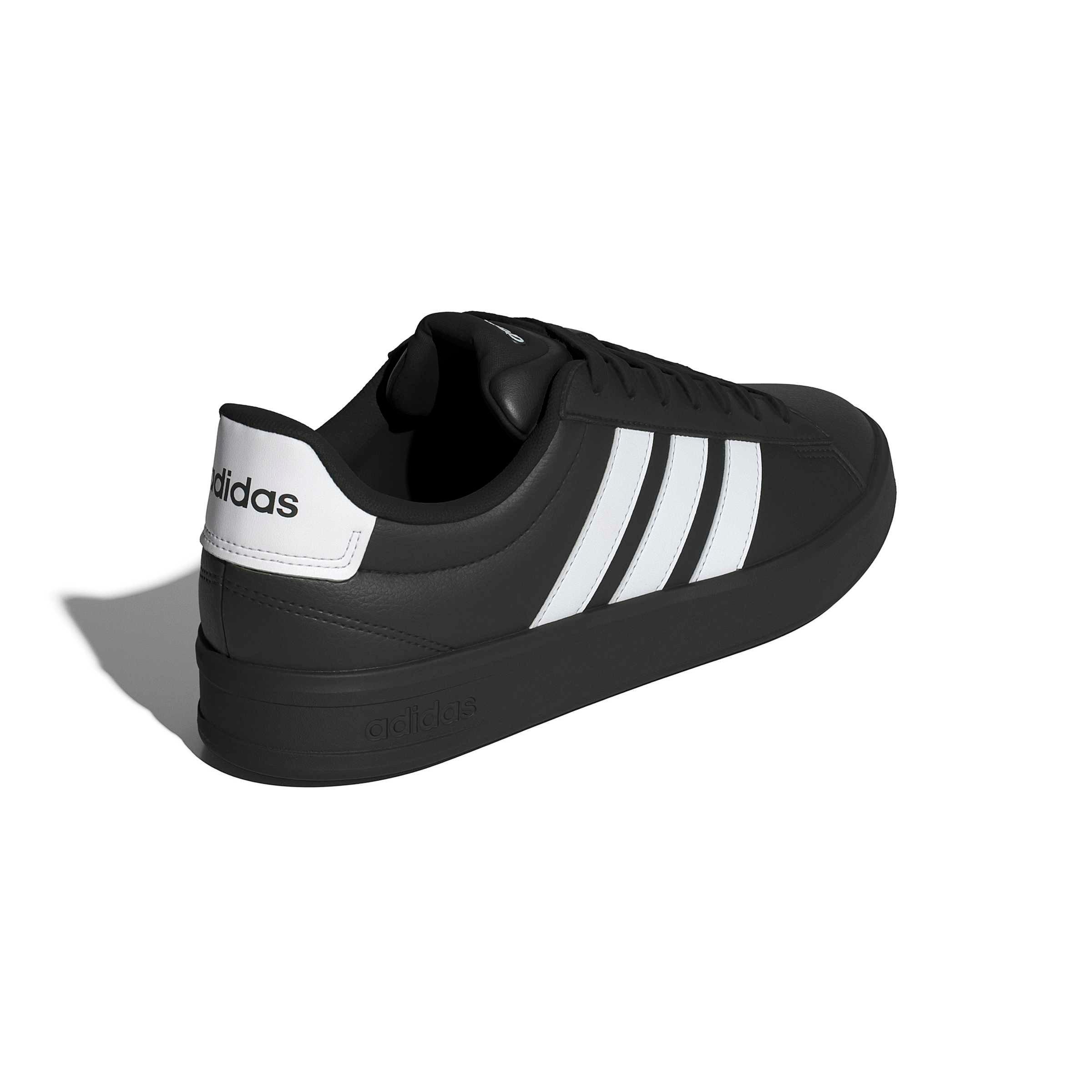 adidas Grand Court 3.0 "Core Black/Ftwr White/Ftwr White" Men's Shoe - BLACK/WHITE/WHITE
