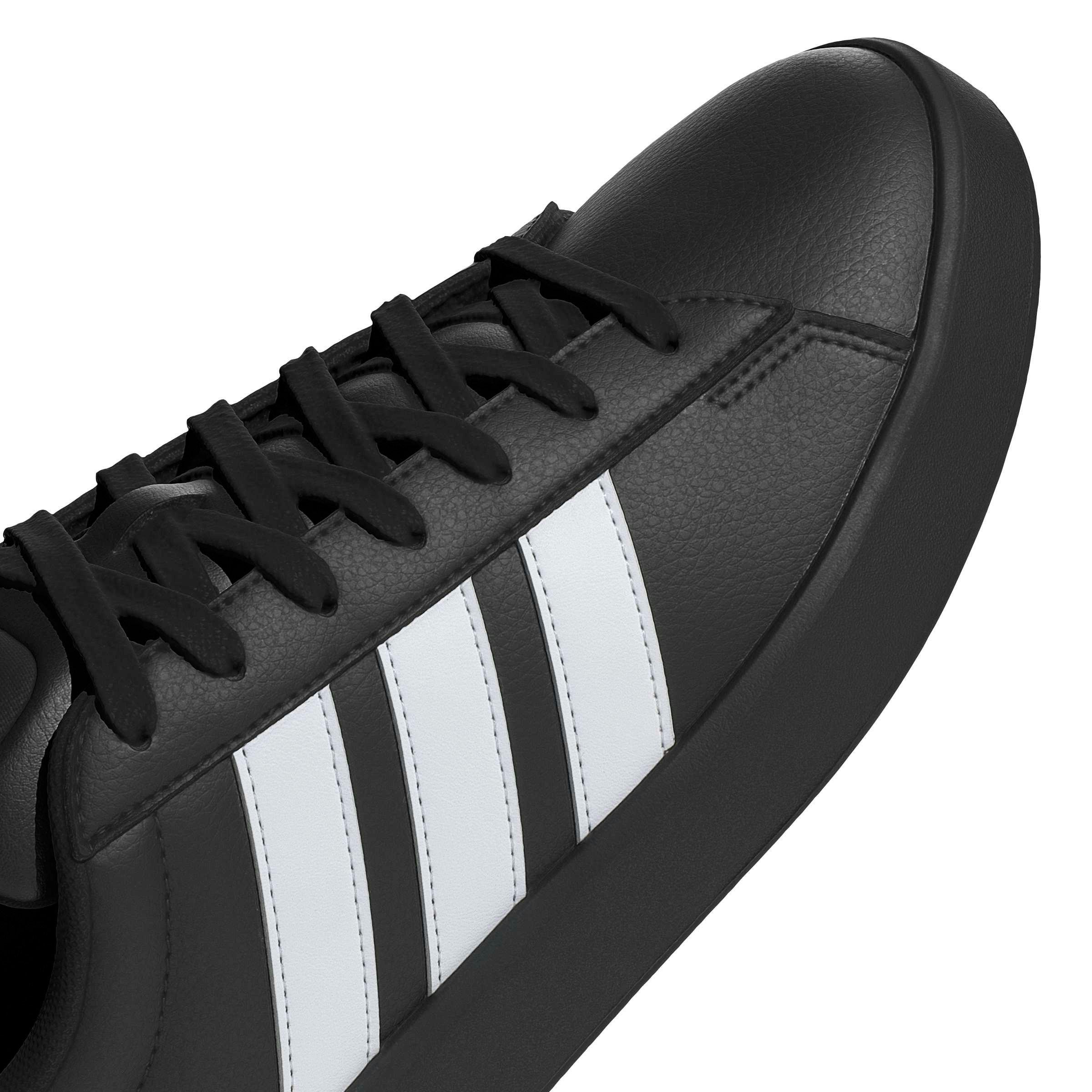 adidas Grand Court 3.0 "Core Black/Ftwr White/Ftwr White" Men's Shoe - BLACK/WHITE/WHITE