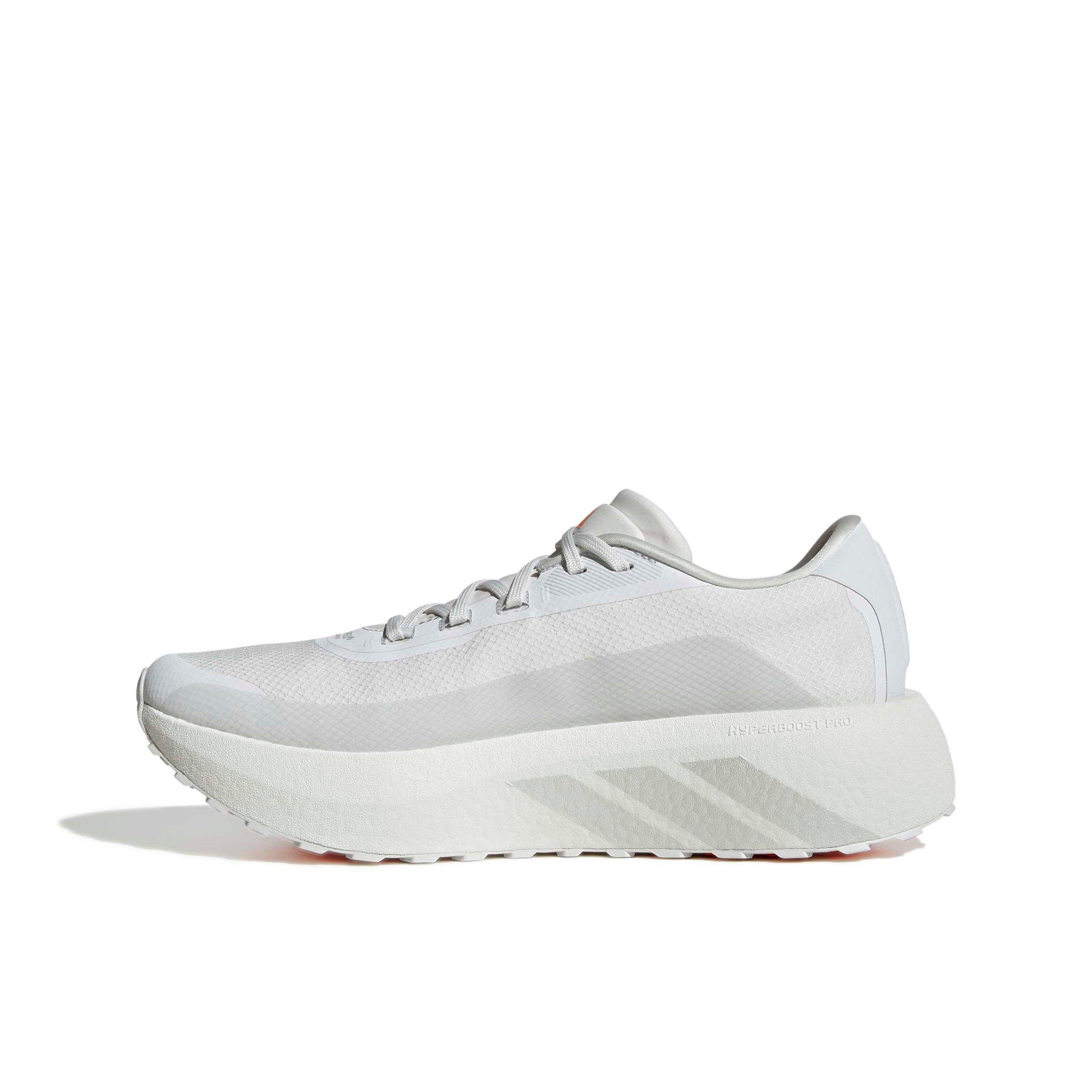 adidas Hyperboost GTX "Crystal White/Orbit Grey/Orange" Men's Running Shoe - WHITE/GREY/ORANGE