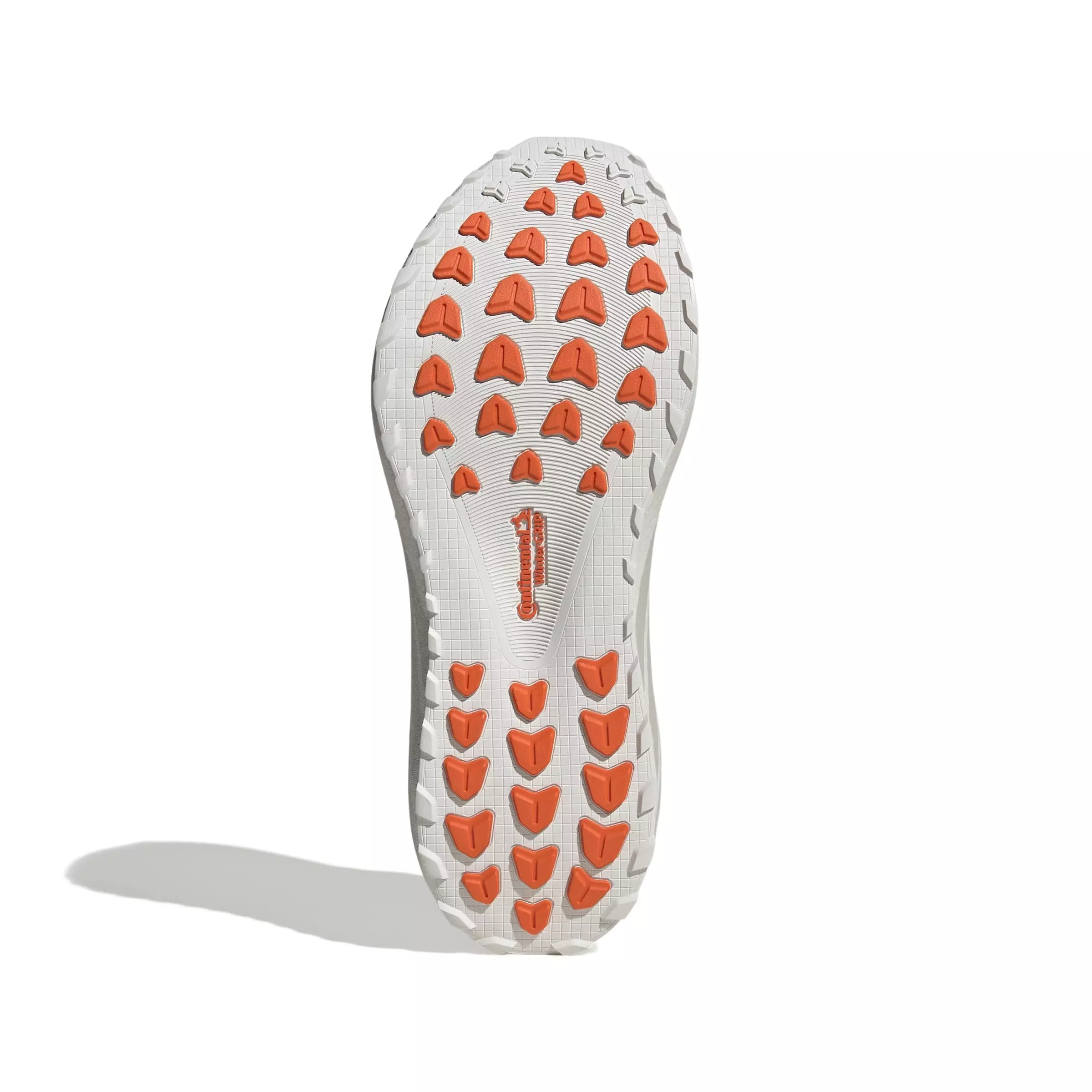 adidas Hyperboost GTX "Crystal White/Orbit Grey/Orange" Men's Running Shoe - WHITE/GREY/ORANGE