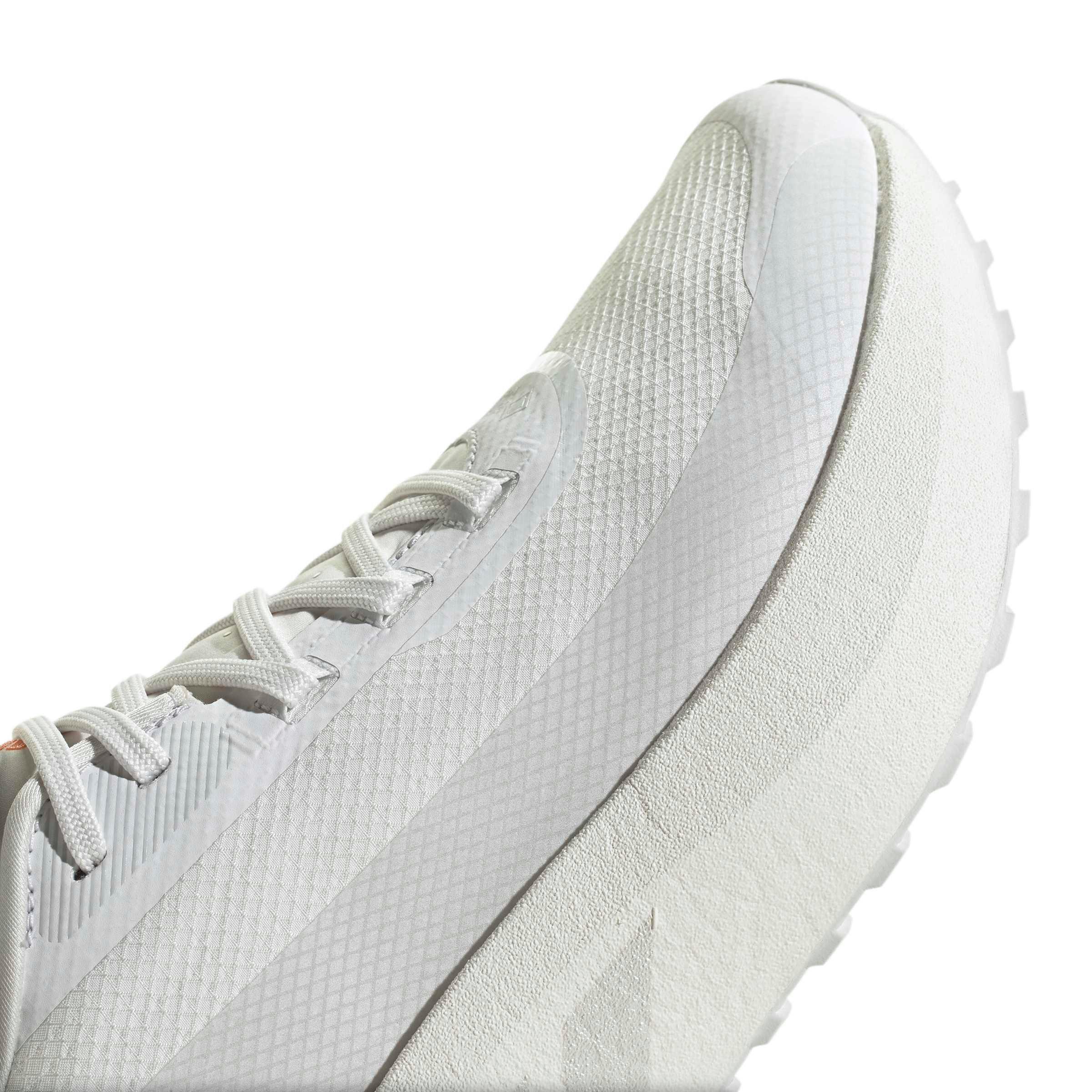 adidas Hyperboost GTX "Crystal White/Orbit Grey/Orange" Men's Running Shoe - WHITE/GREY/ORANGE