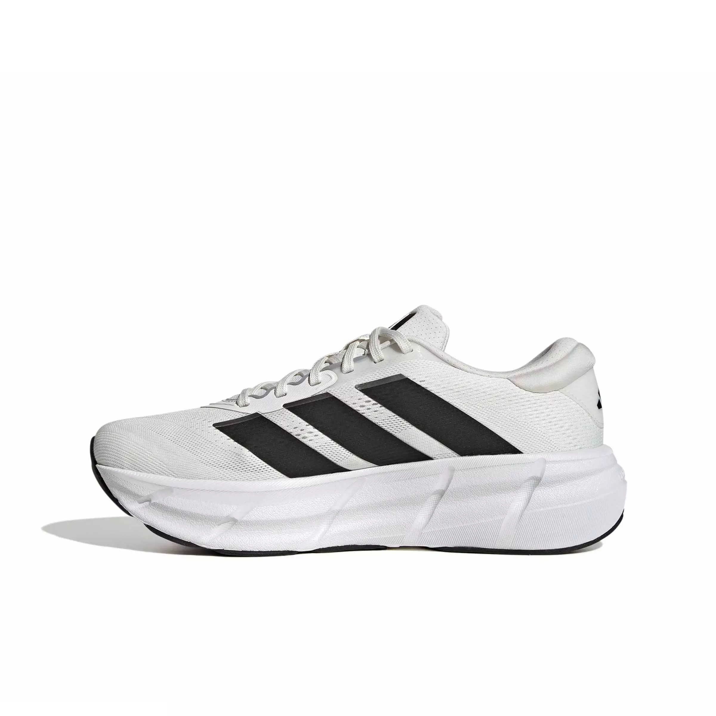 adidas Questar 4 "Cloud White/Core Black/Iron Metallic" Men's Running Shoe - WHITE/BLACK/IRON