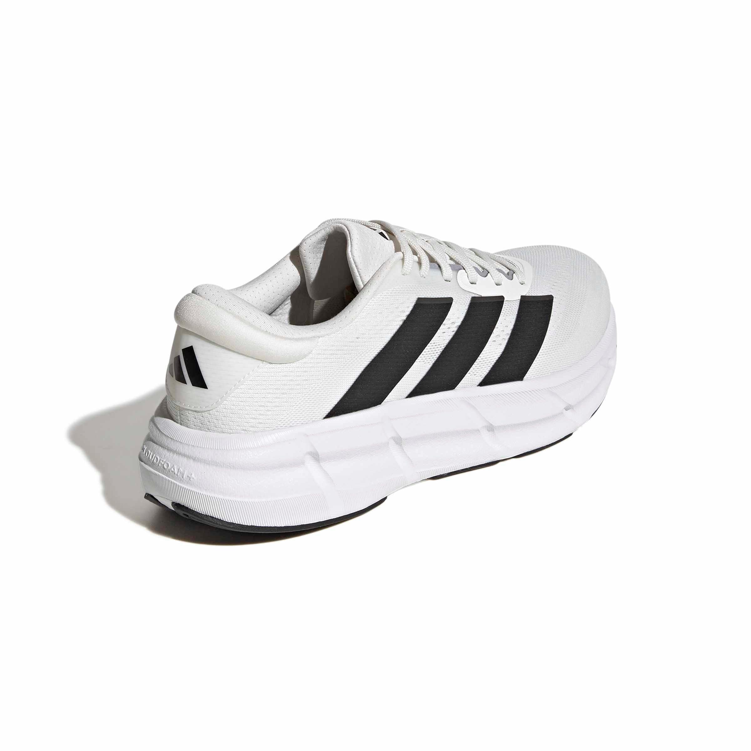 adidas Questar 4 "Cloud White/Core Black/Iron Metallic" Men's Running Shoe - WHITE/BLACK/IRON