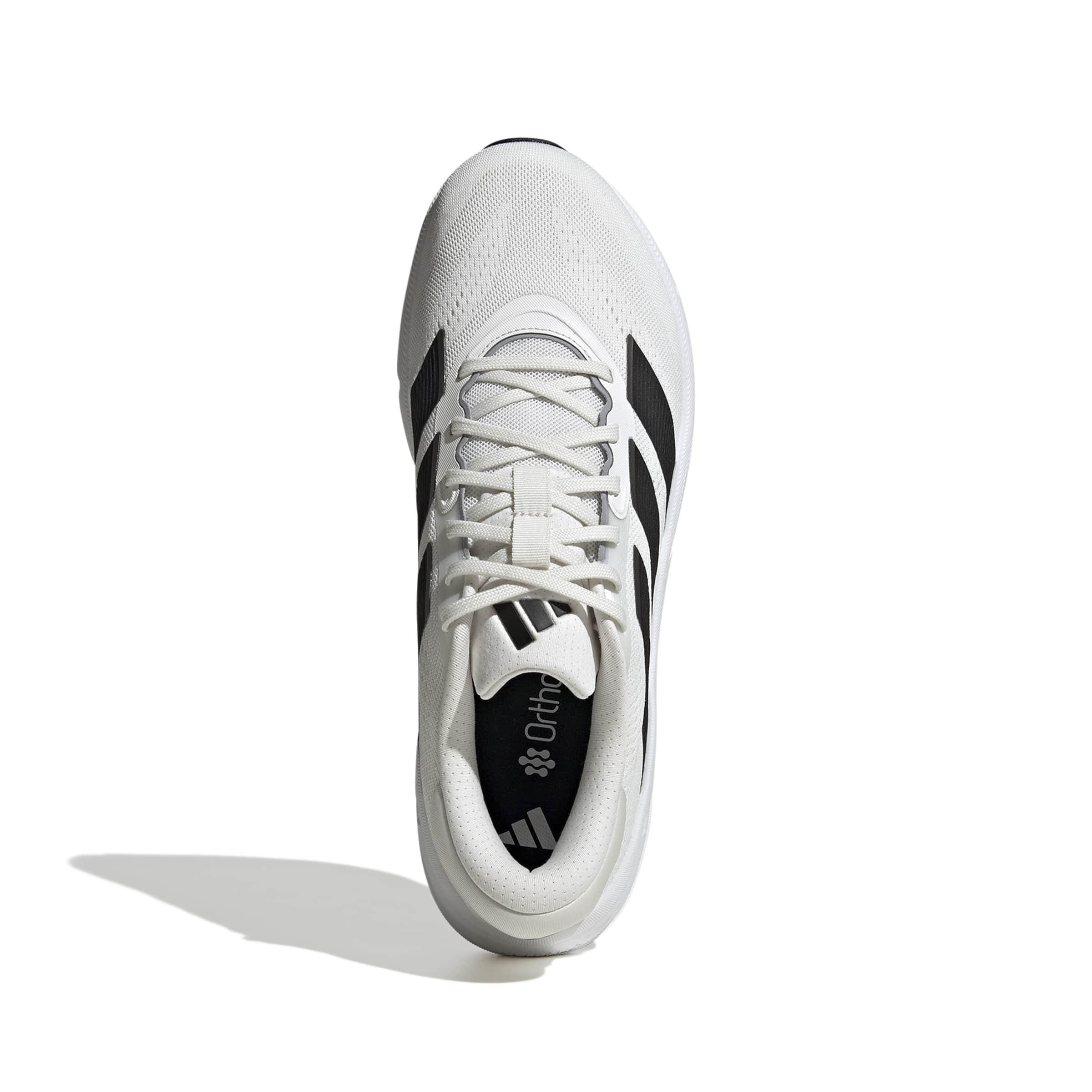 adidas Questar 4 "Cloud White/Core Black/Iron Metallic" Men's Running Shoe - WHITE/BLACK/IRON