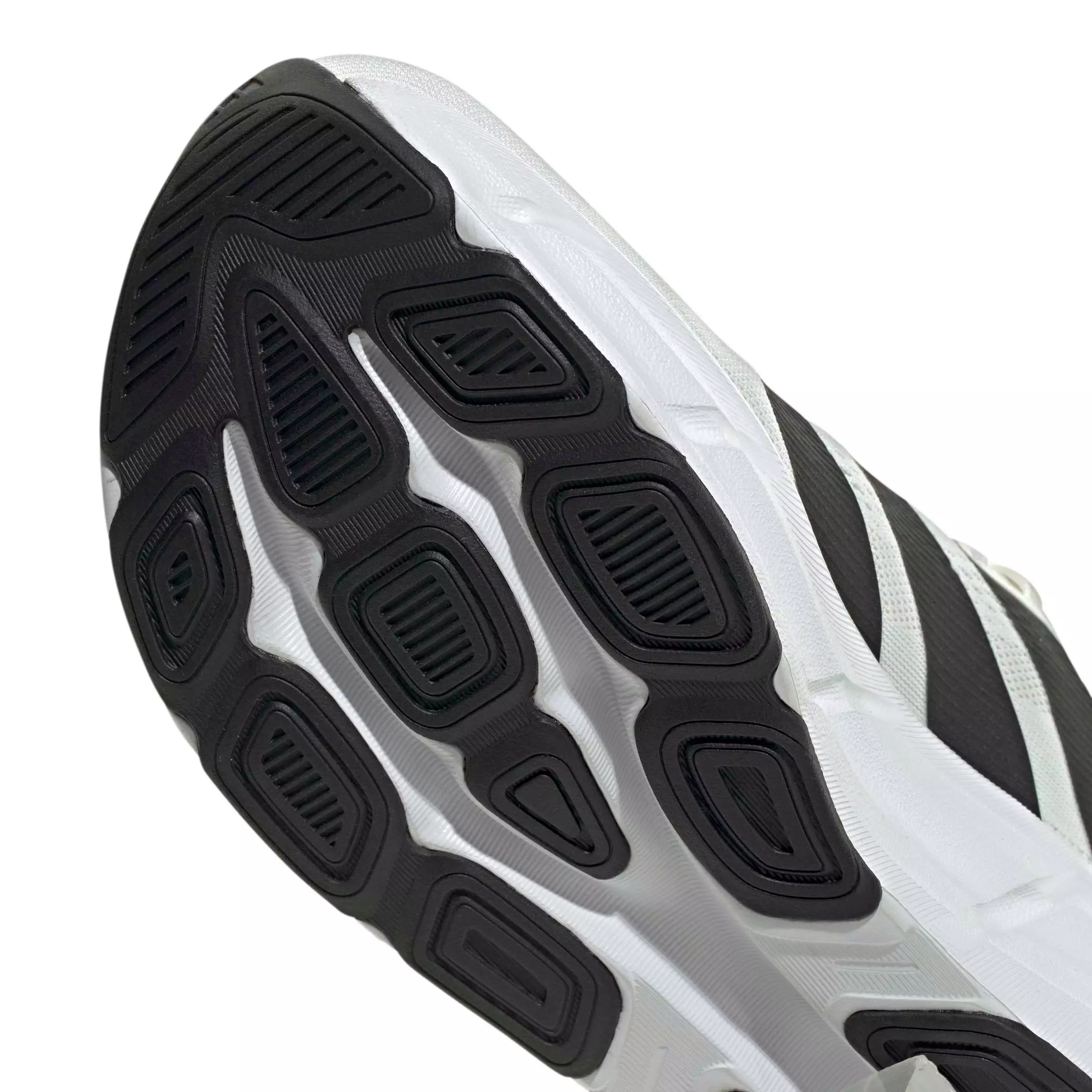adidas Questar 4 "Cloud White/Core Black/Iron Metallic" Men's Running Shoe - WHITE/BLACK/IRON