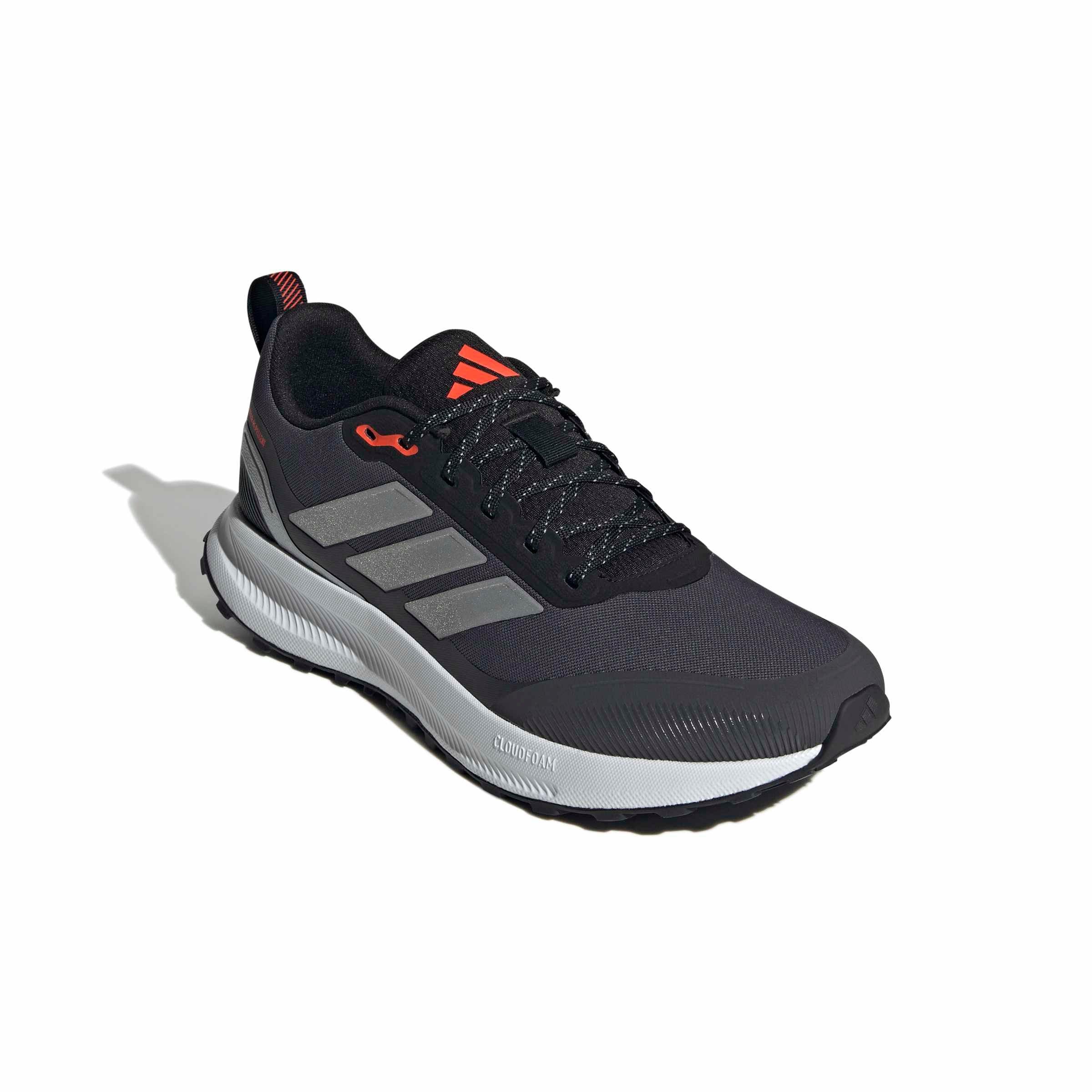 adidas Runfalcon 5 TR "Core Black/Silver Metallic/Carbon" Men's Running Shoe - BLACK/SILVER/CARBON