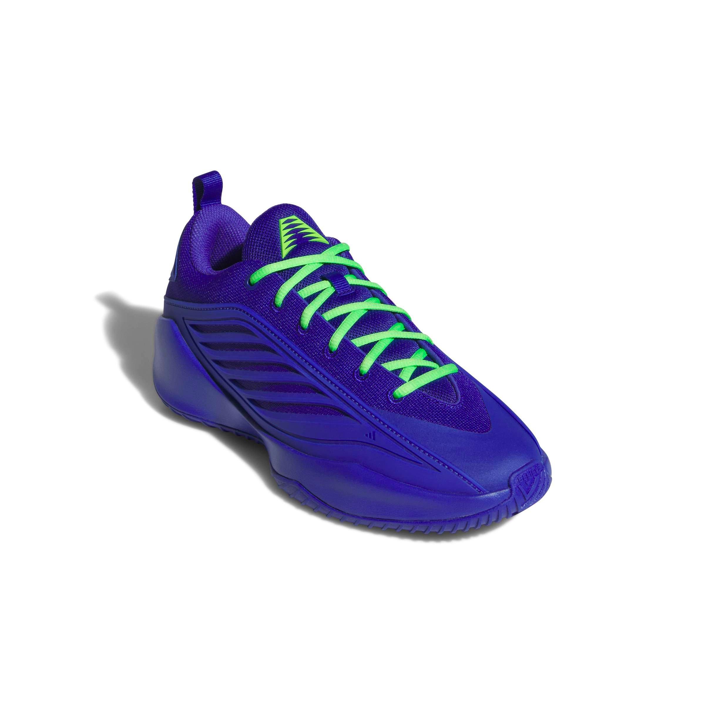 adidas Believe That 1 "Lucid Blue/Screaming Green/Lucid Blue" Men's Basketball Shoe - BLUE/GREEN/BLUE