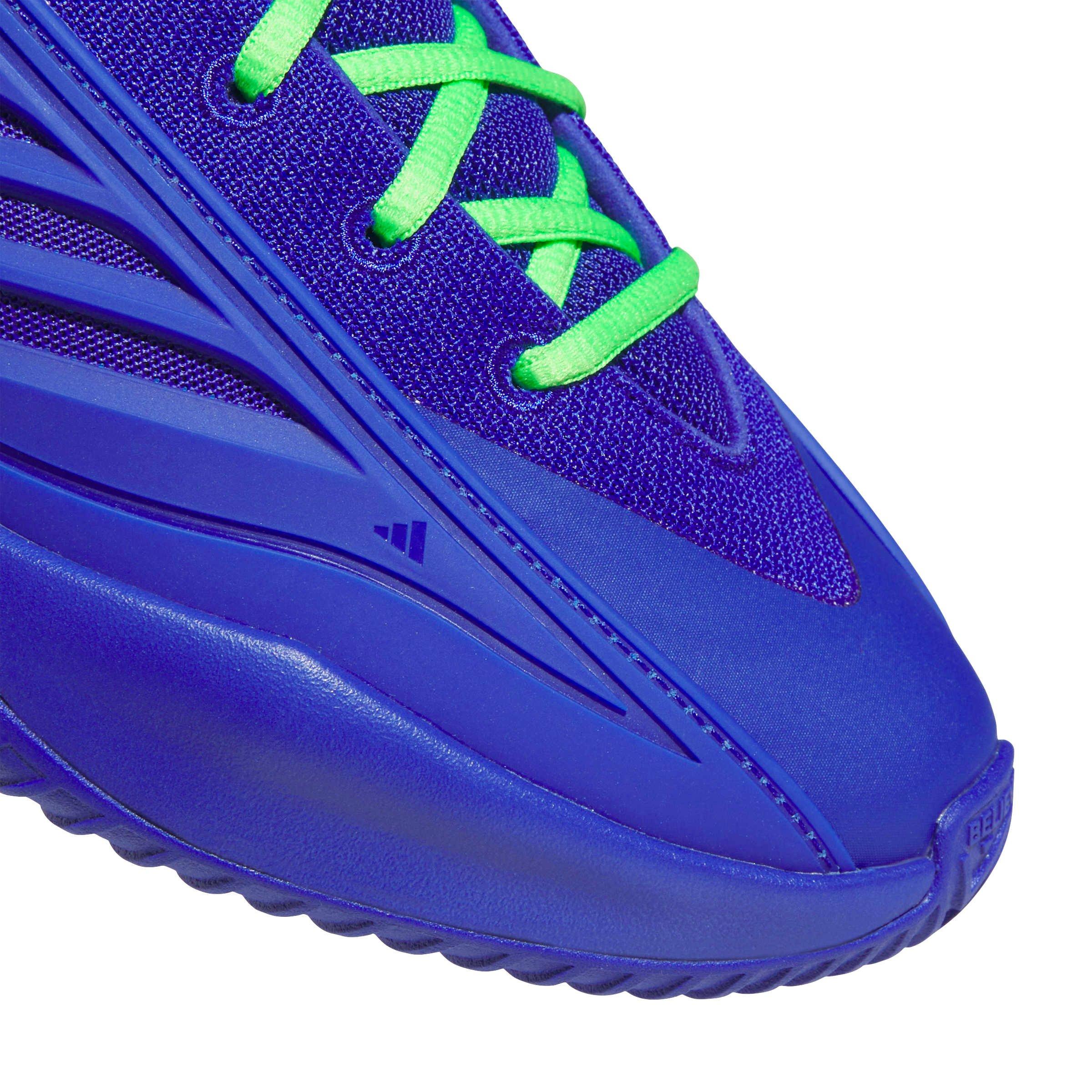 adidas Believe That 1 "Lucid Blue/Screaming Green/Lucid Blue" Men's Basketball Shoe - BLUE/GREEN/BLUE