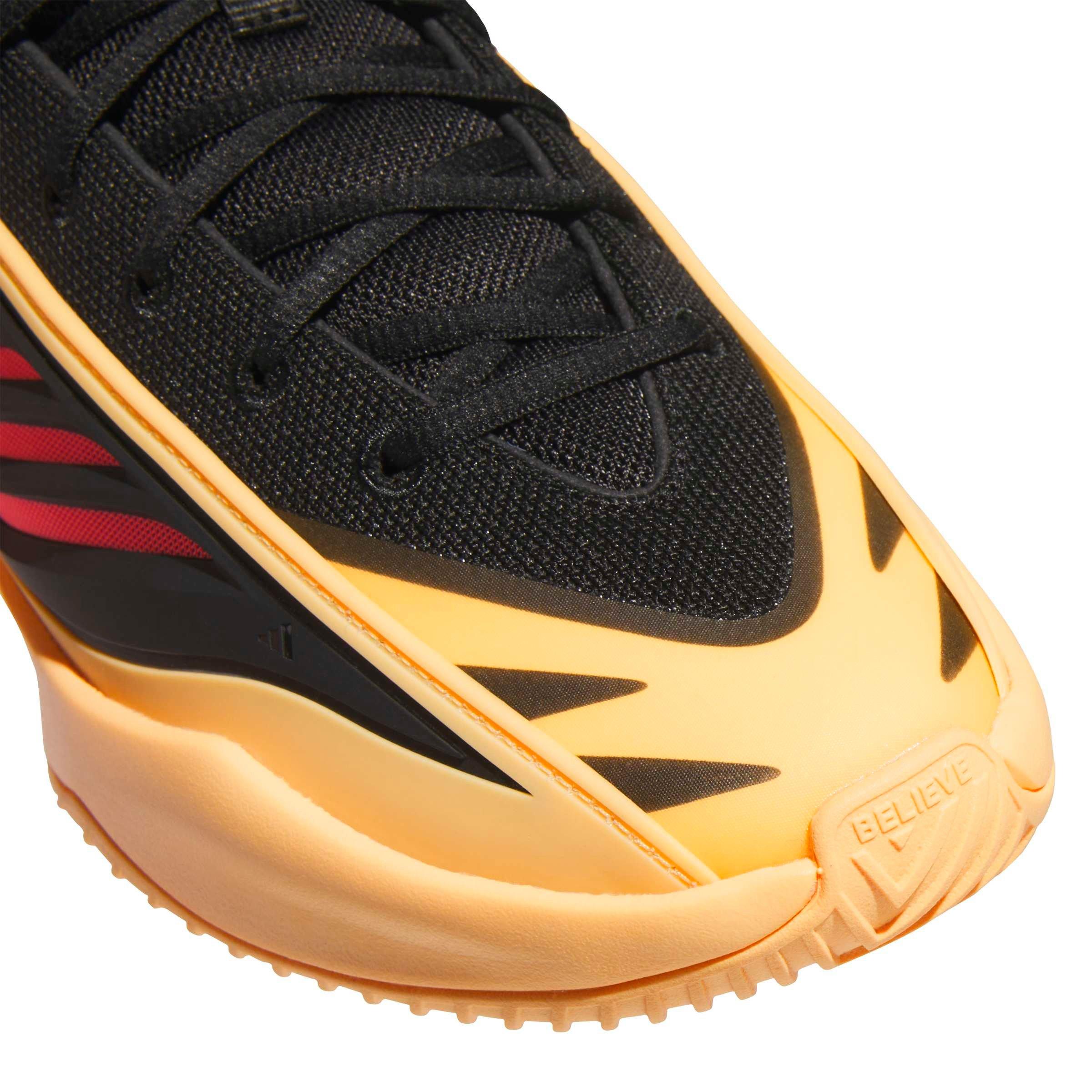 adidas Believe That 1 "Core Black/Acid Orange" Men's Basketball Shoe - BLACK/ORANGE