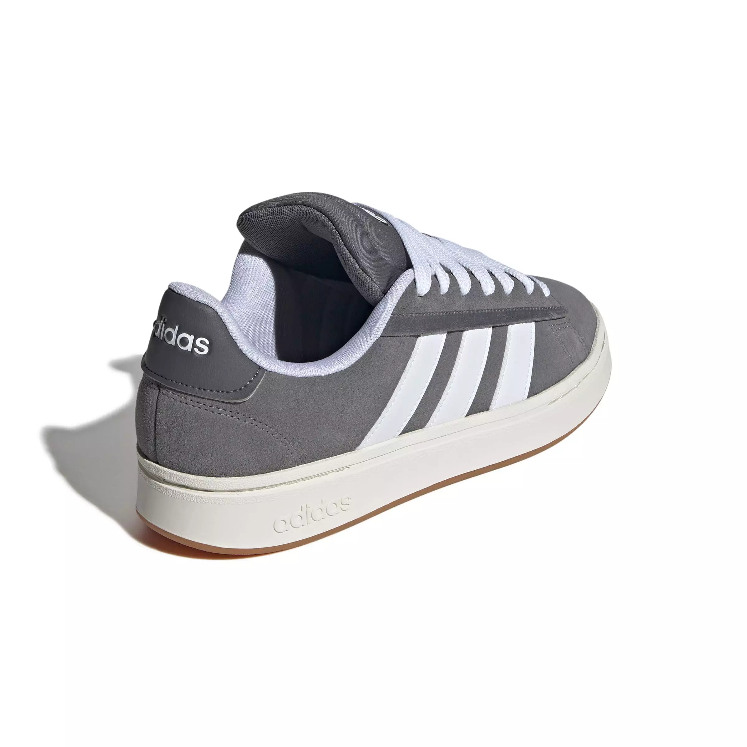adidas Grand Court Alpha "Grey Four/Ftwr White/Off White" Men's Shoe - GREY/WHITE/OFF WHITE