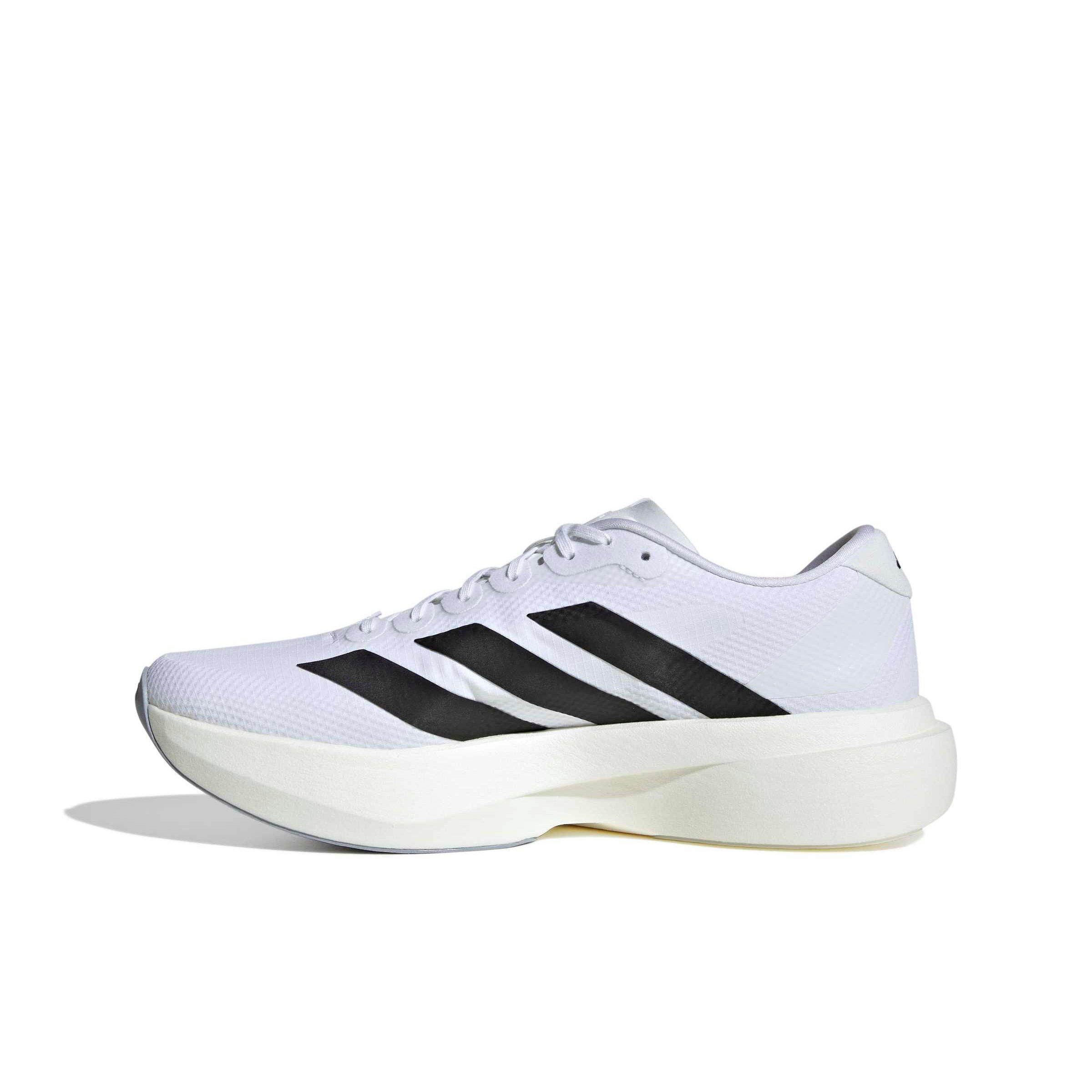 adidas Adizero EVO SL Woven "Ftwr White/Core Black/Dash Grey" Men's Running Shoe - WHITE/BLACK/GREY
