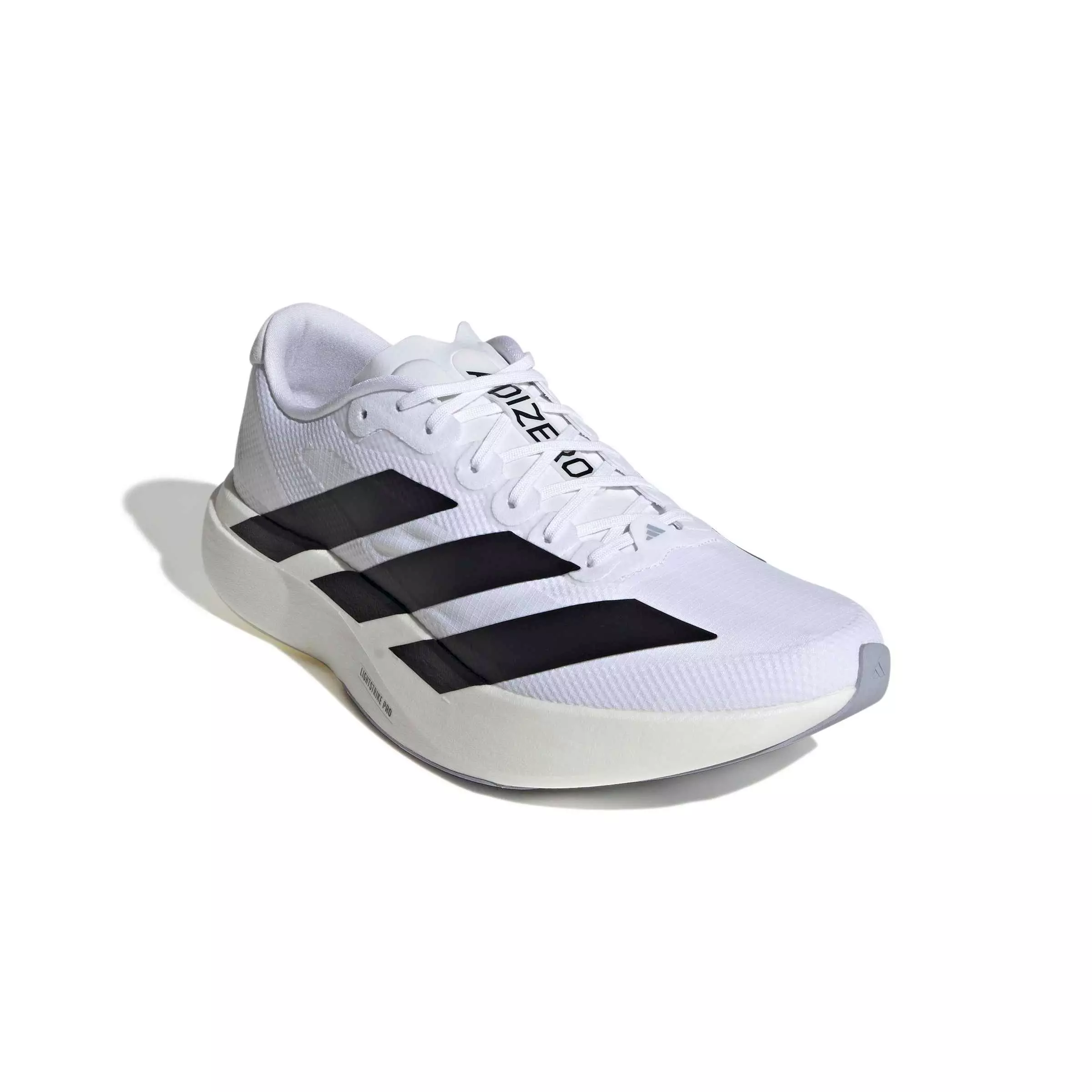 adidas Adizero EVO SL Woven "Ftwr White/Core Black/Dash Grey" Men's Running Shoe - WHITE/BLACK/GREY