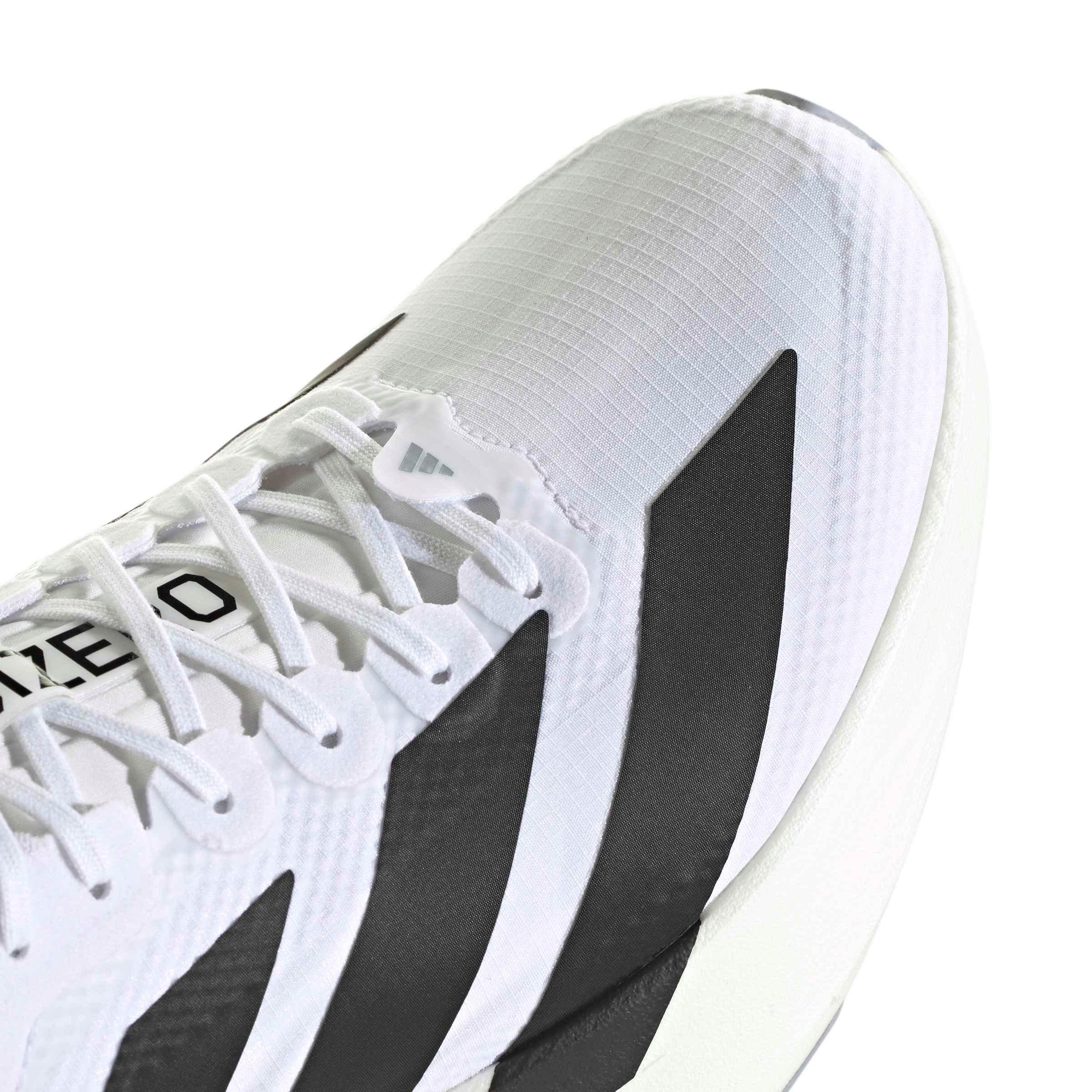 adidas Adizero EVO SL Woven "Ftwr White/Core Black/Dash Grey" Men's Running Shoe - WHITE/BLACK/GREY