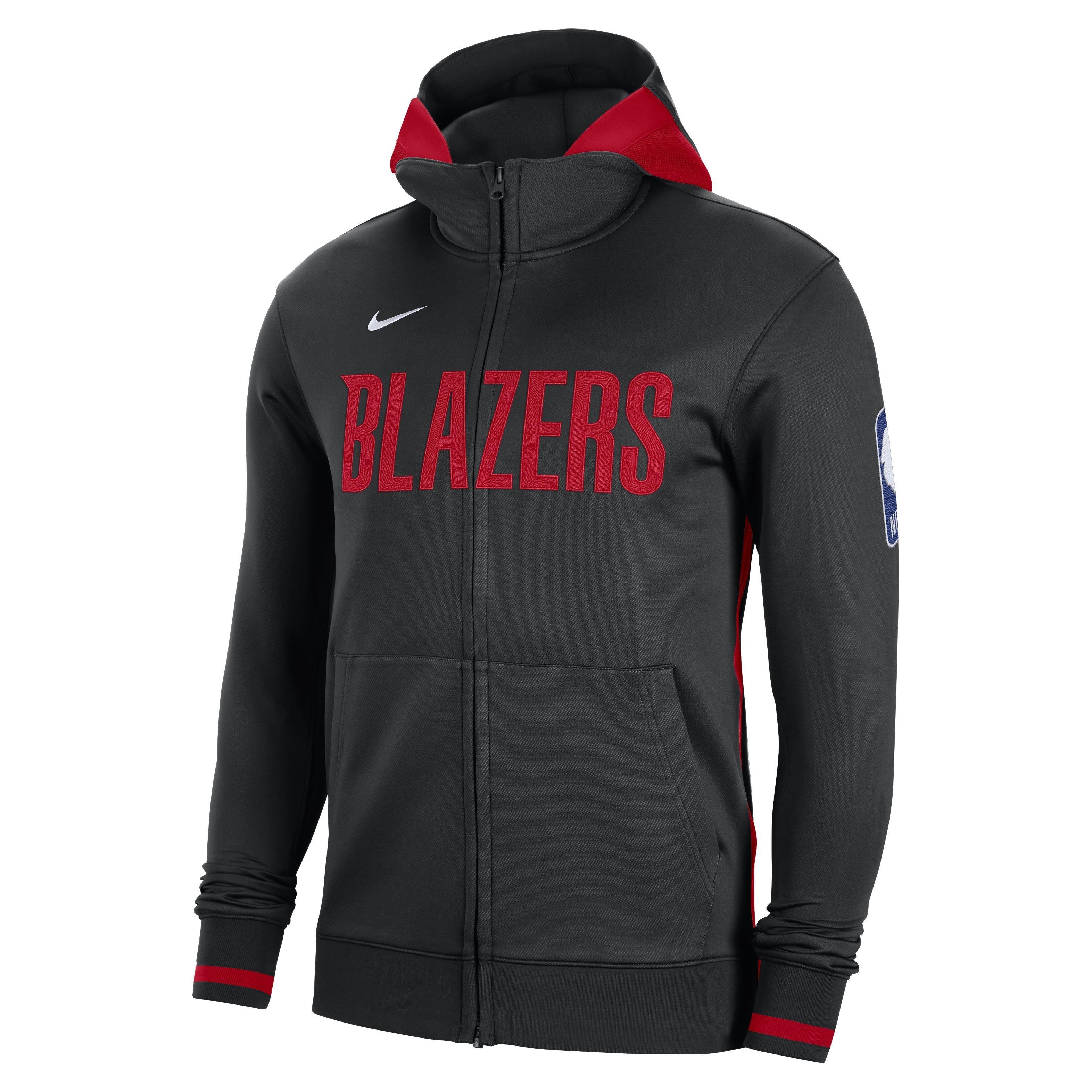 Portland Trail Blazers Showtime Men's Nike Dri-Fit NBA Full-Zip Hoodie