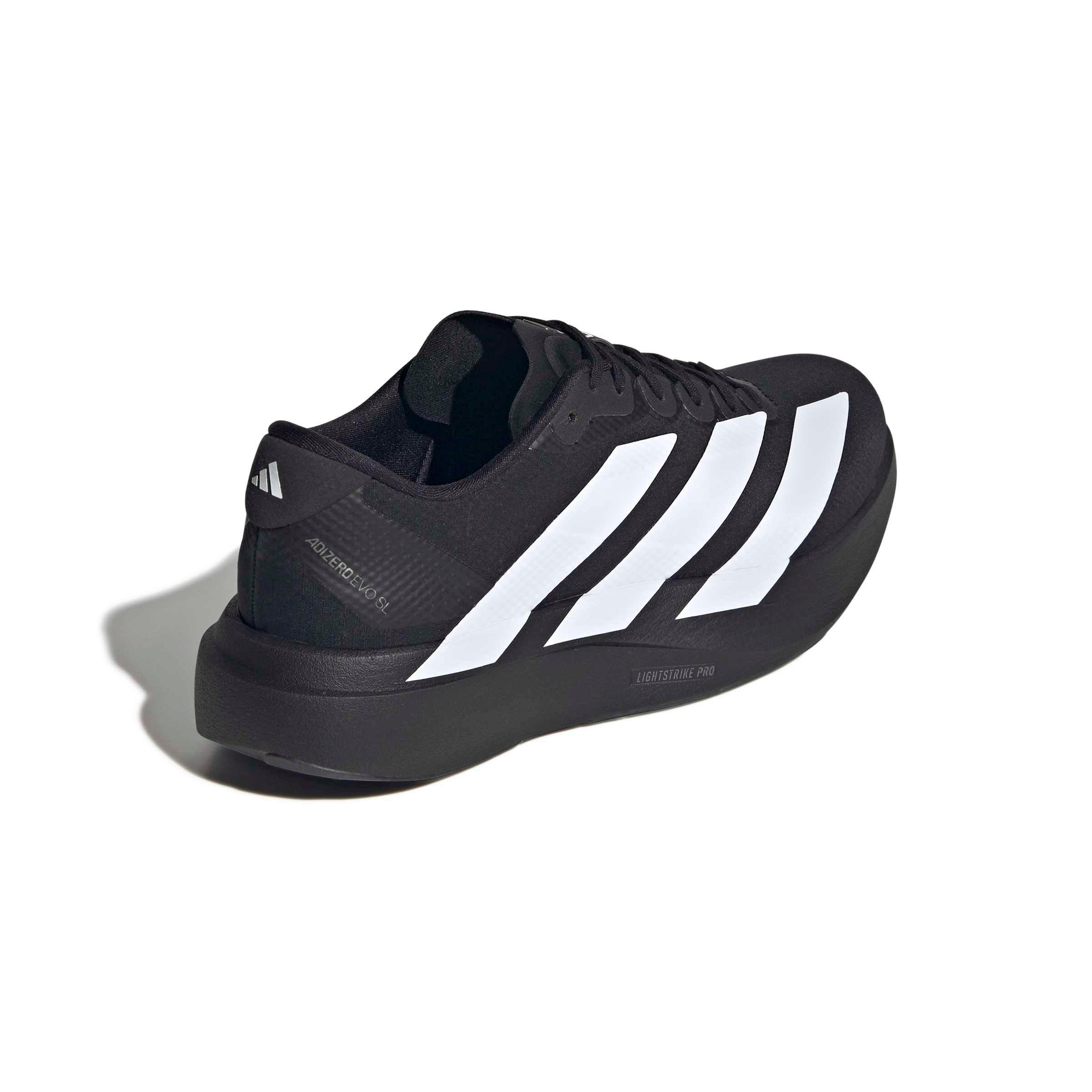 adidas Adizero EVO SL Woven "Core Black/Ftwr White/Carbon" Men's Running Shoe - BLACK/WHITE/CARBON