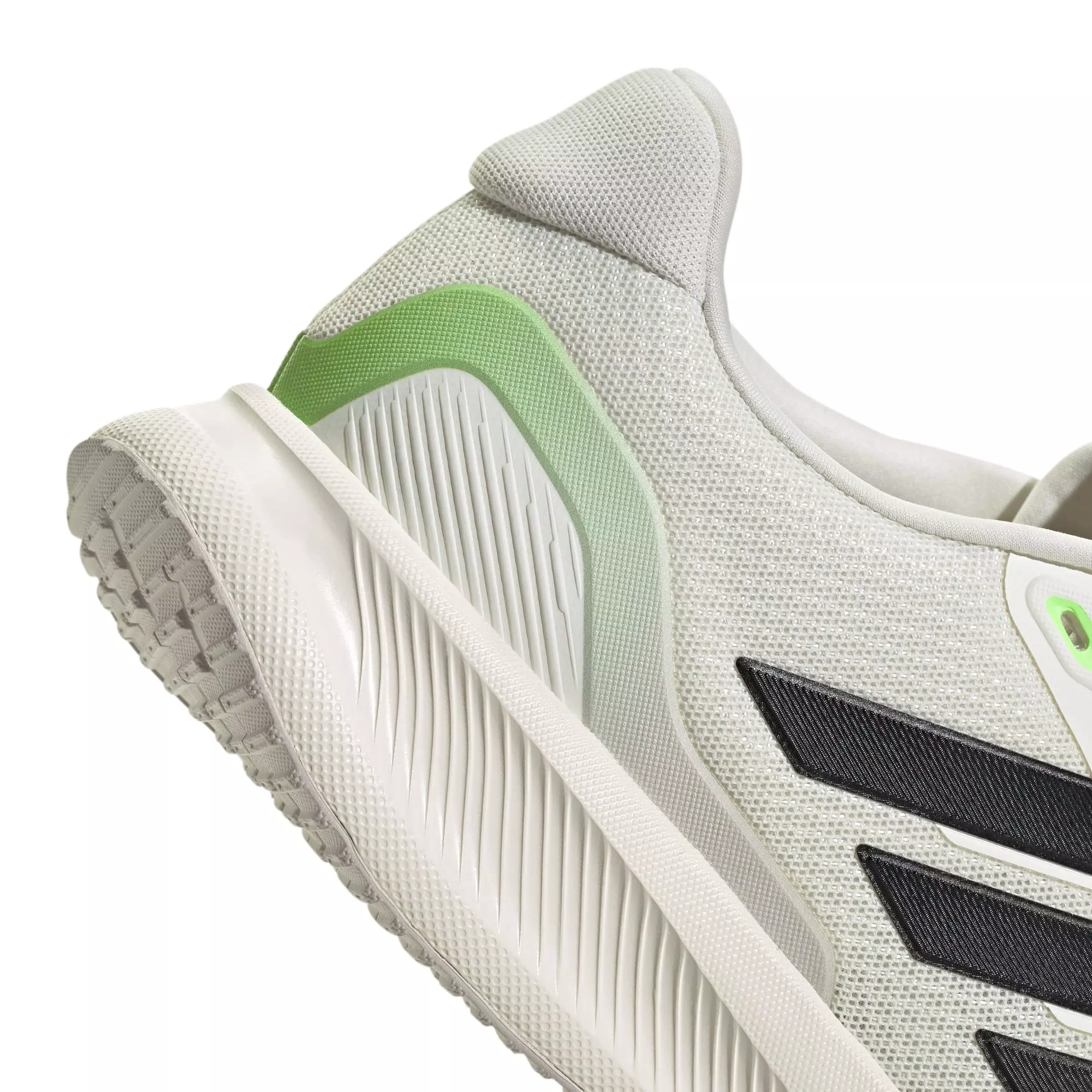 adidas Runfalcon 5 "Off White/Core Black/Lime Burst" Men's Running Shoe - OFF WHITE/BLACK/LIME