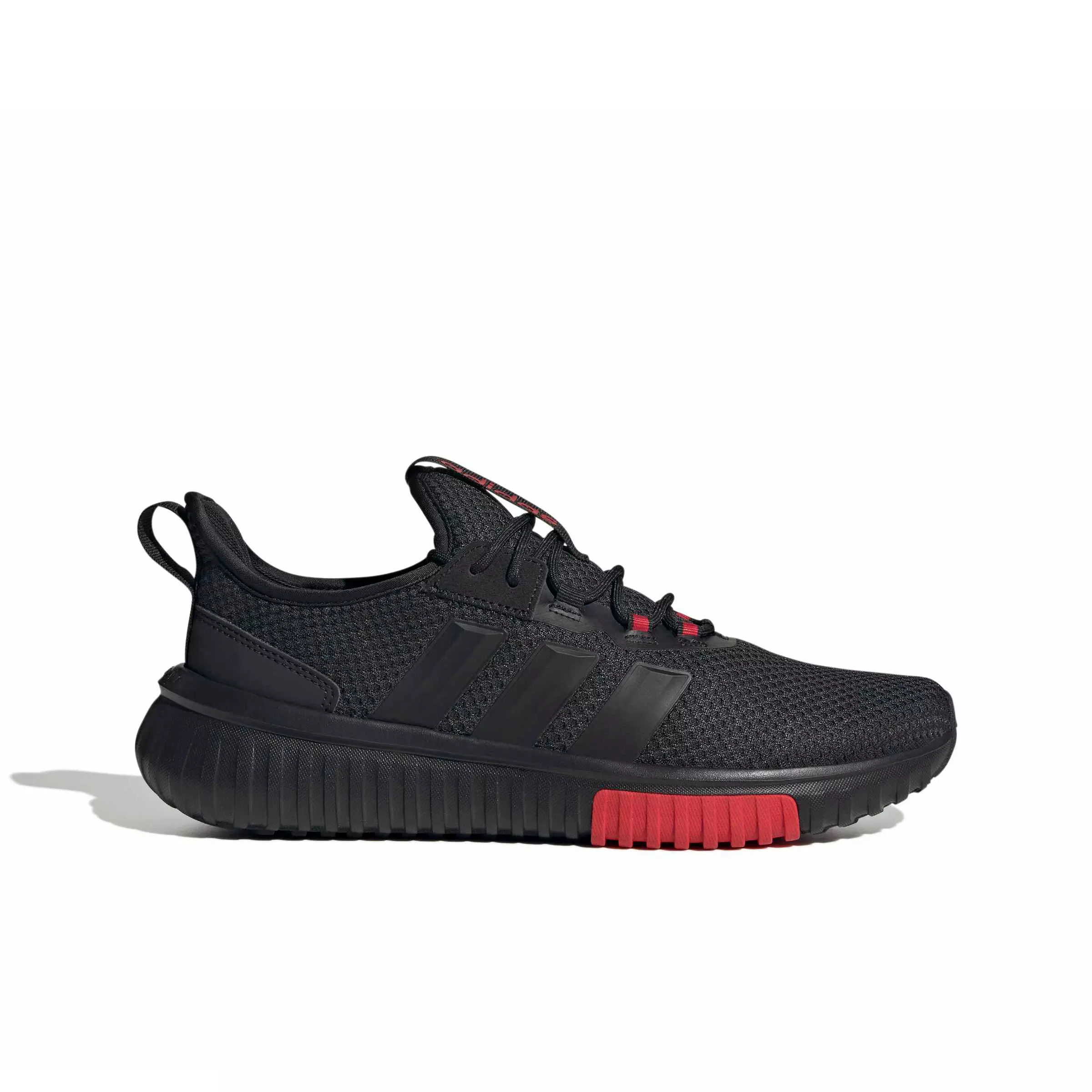 adidas Kaptir 4.0 "Core Black/Core Black/Pure Ruby" Men's Shoe - BLACK/BLACK/RUBY